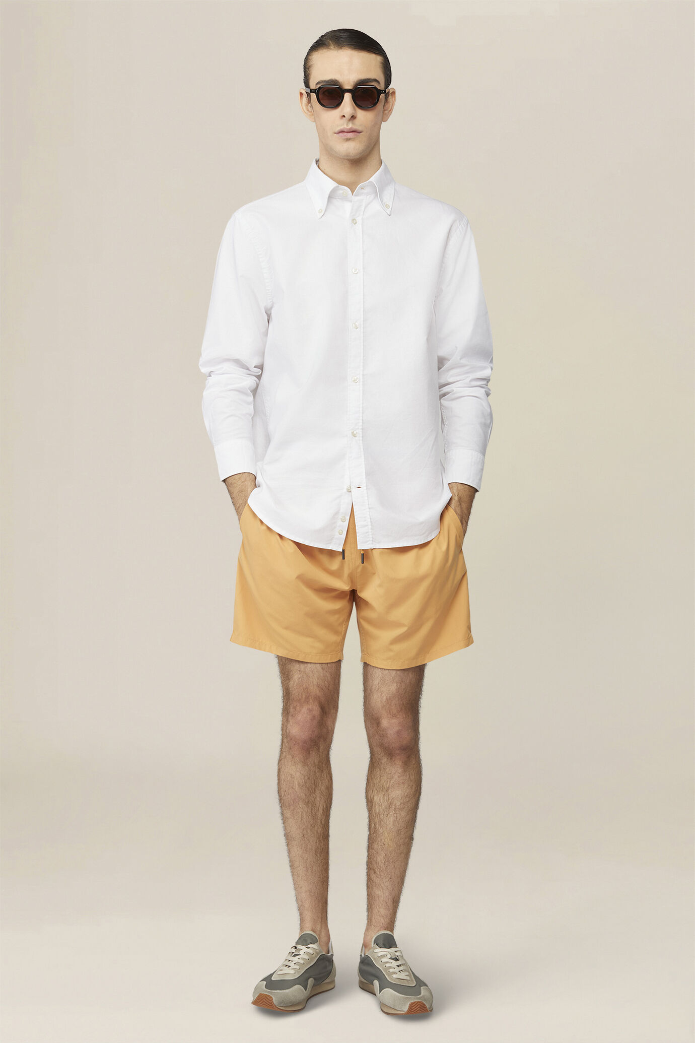 Men's plain swim shorts image number 0