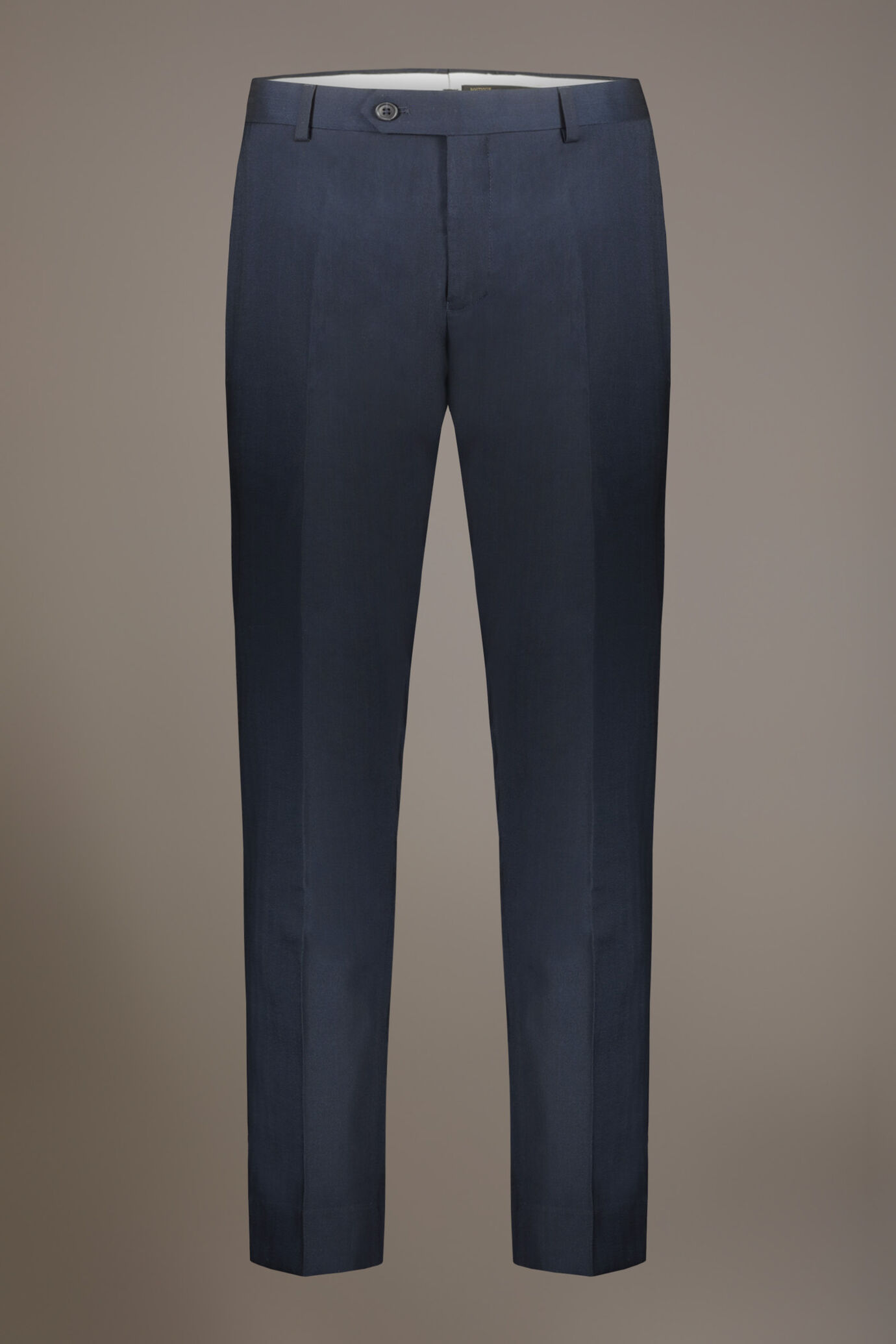 Regular fit single-breasted suit patterned herringbone fabric with solaro texture image number 6