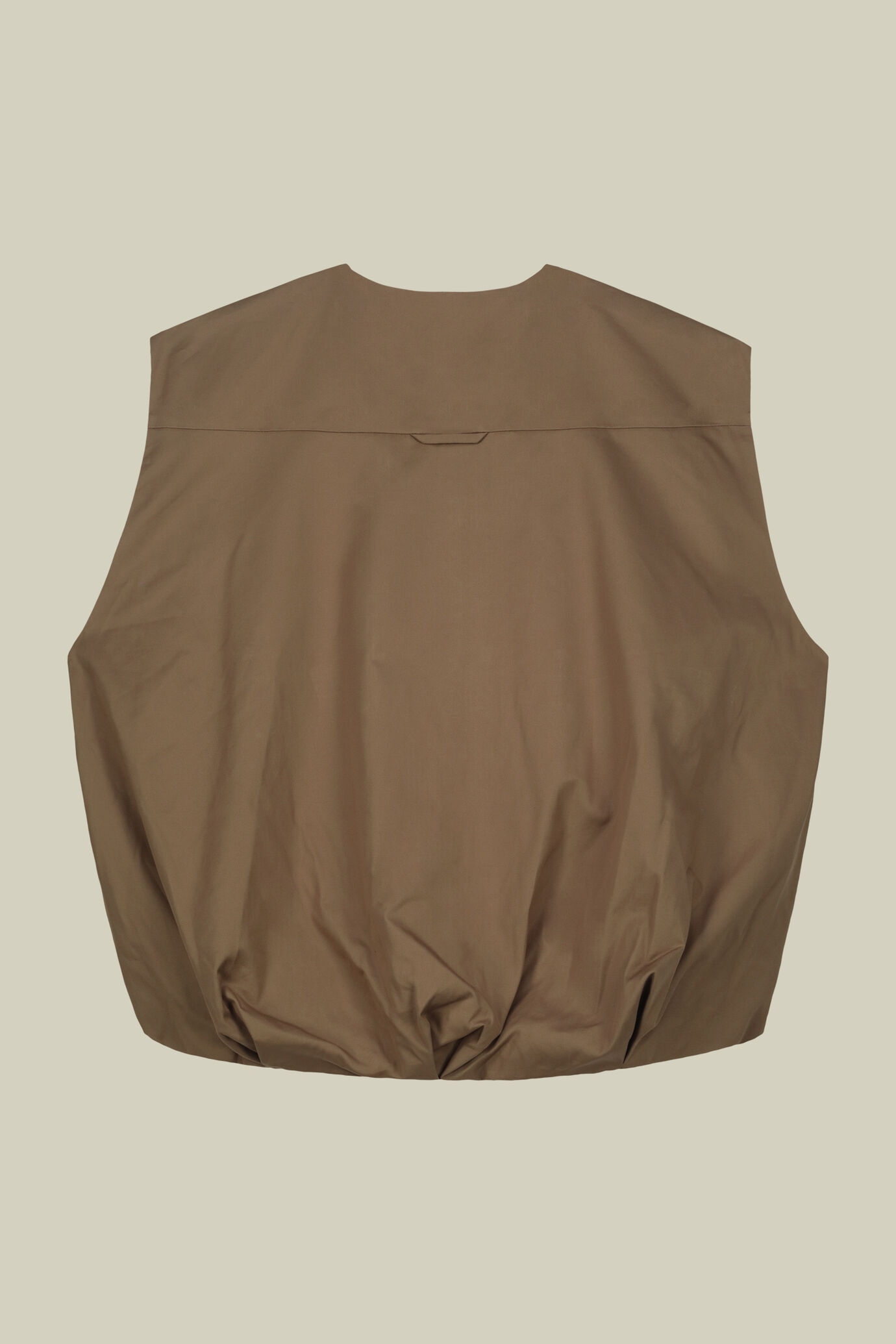 Gilet donna dalla linea a uovo e dalla vestibilità oversize image number 5