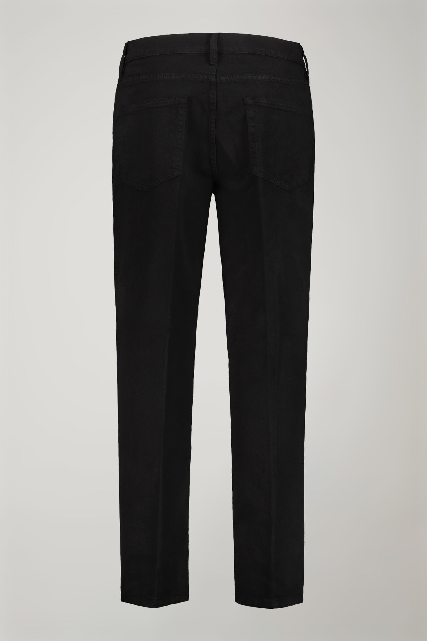 Pantalone uomo 5 tasche tessuto in cotone costruzione twill elasticizzato regular fit image number 5