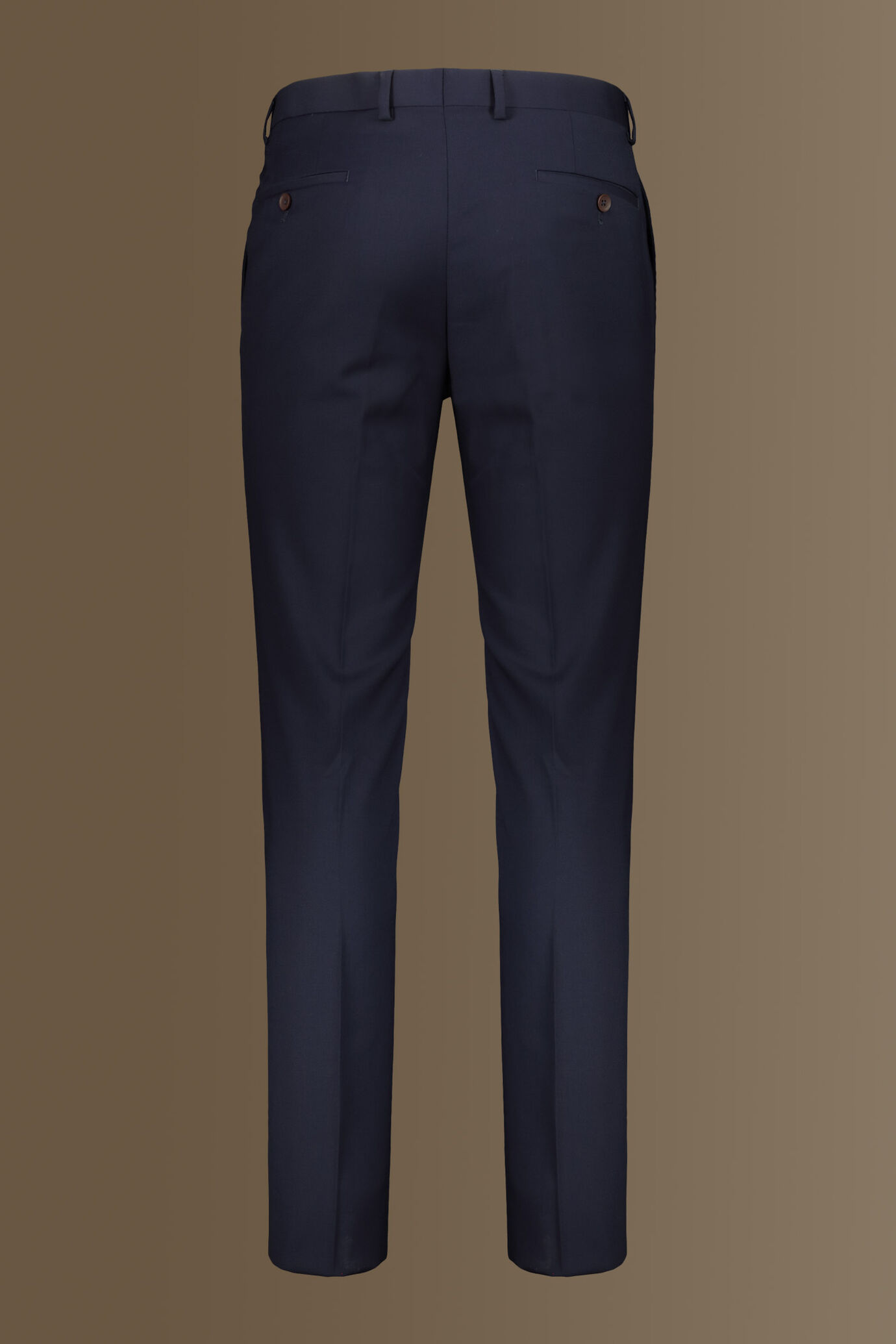 Single-breasted solid color travel suit image number 8