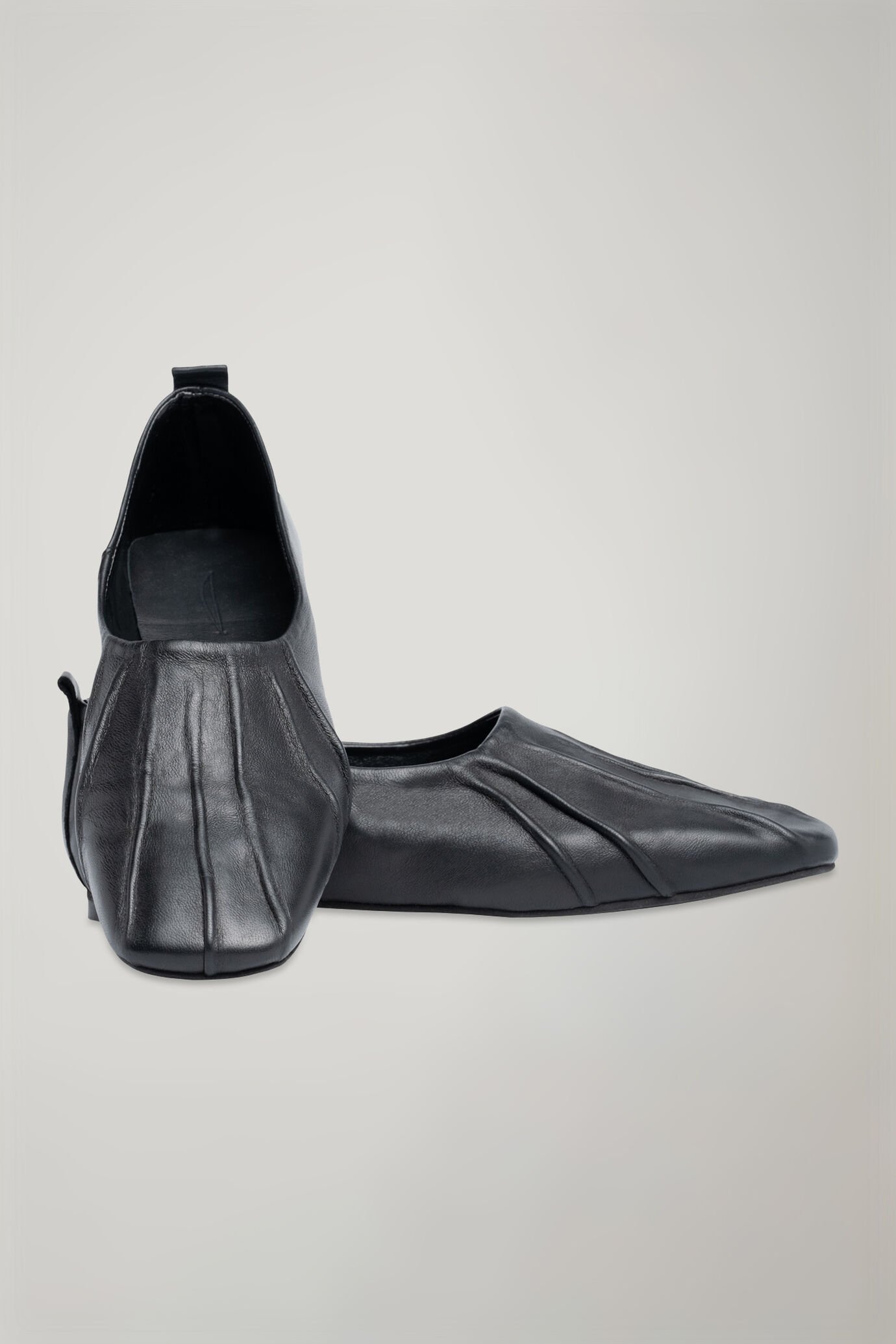 Ballerine pour femme en 100 % cuir souple