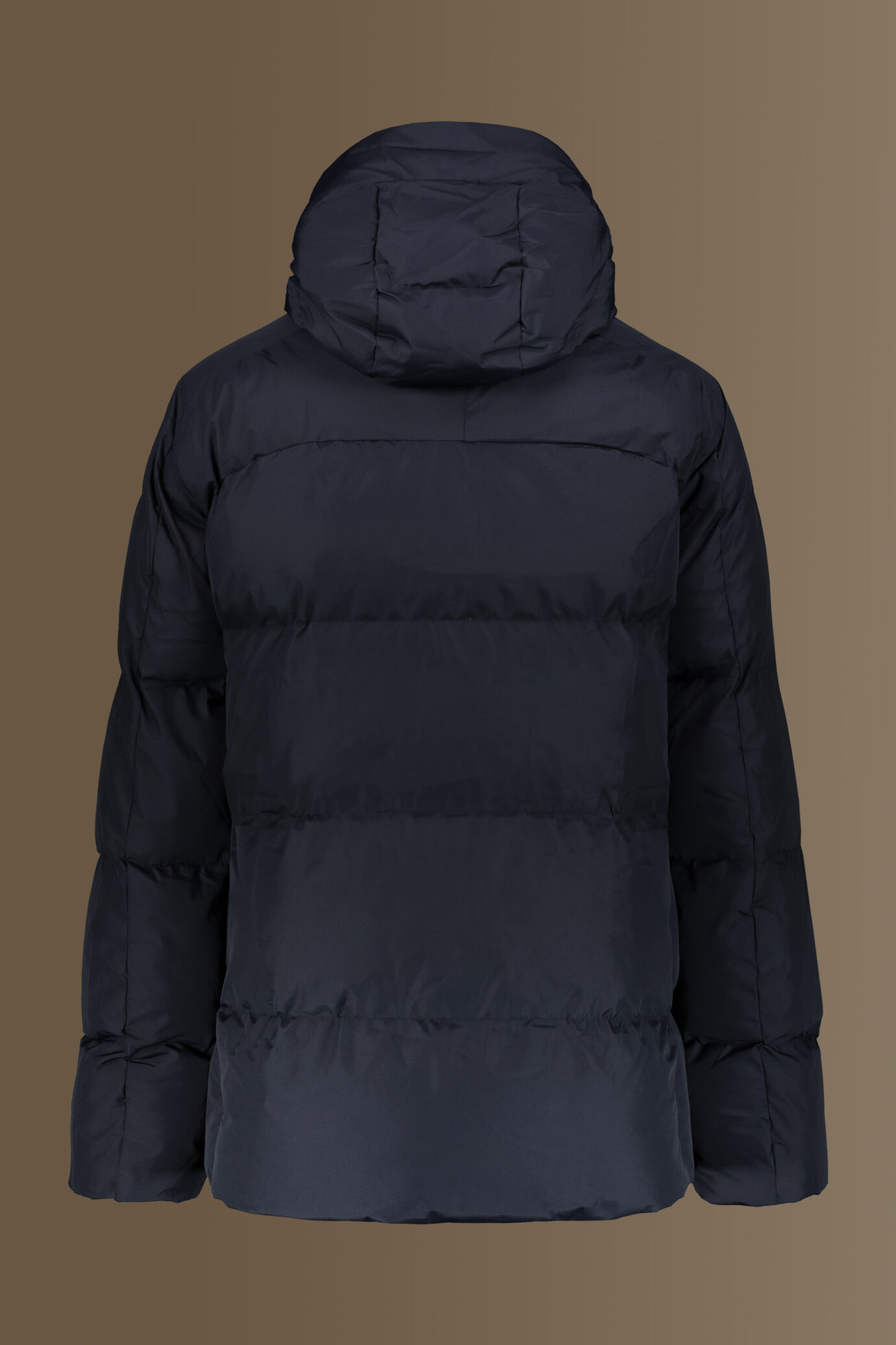Quilted padded jacket poly tech image number 6