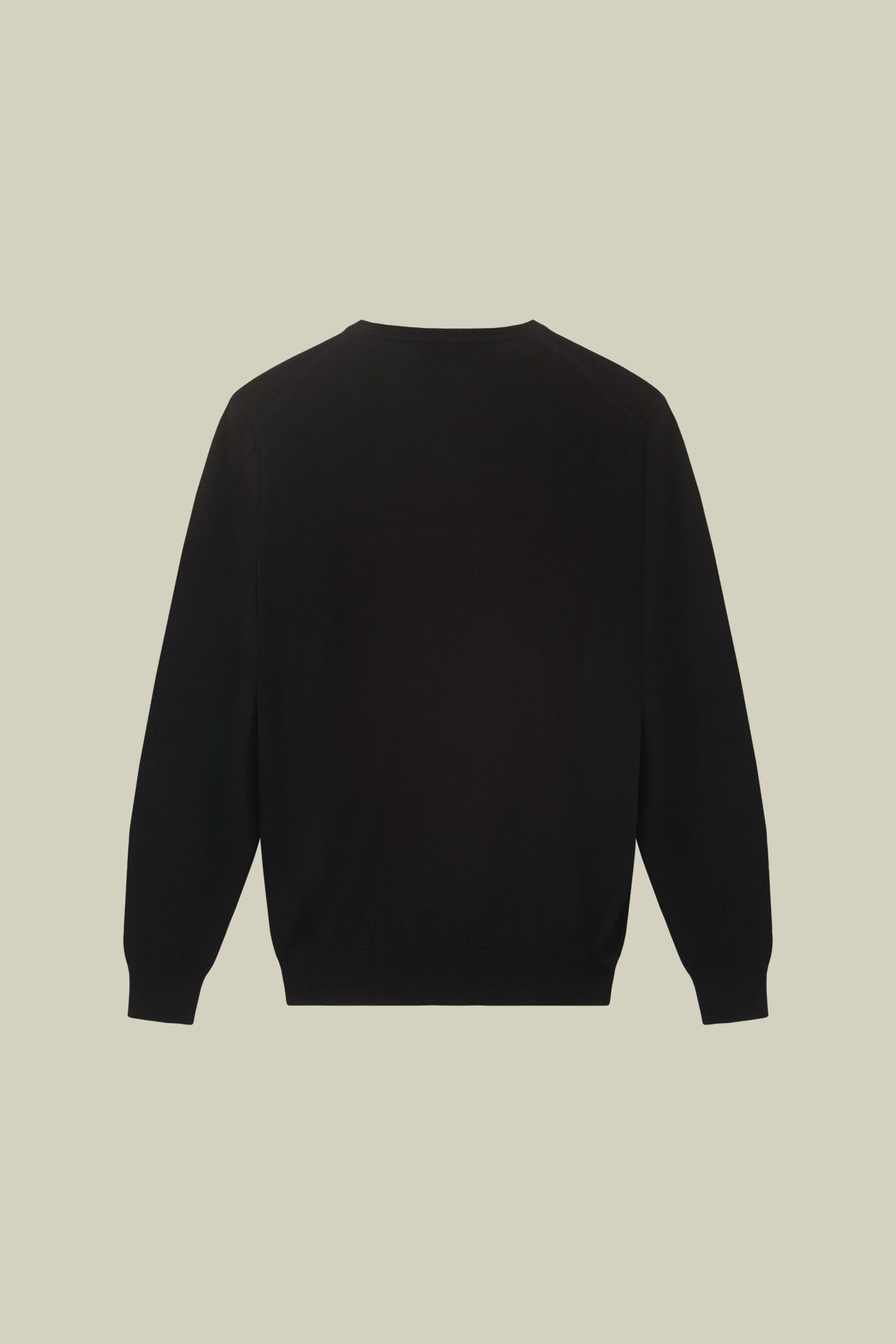 Men&rsquo;s Round Neck jumper in 100% merino wool regular fit image number 5