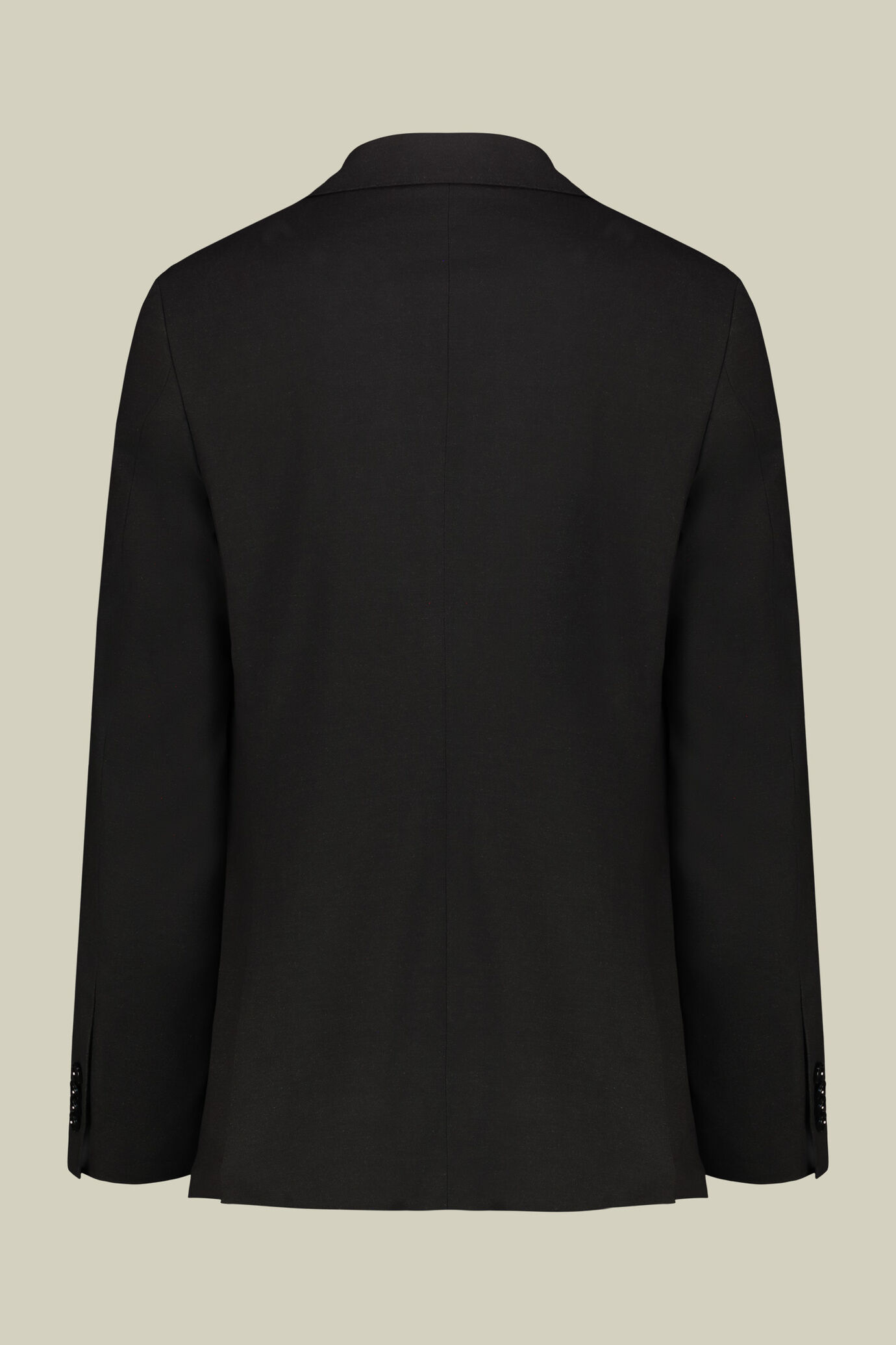 Men's regular fit single-breasted suit in plain fabric image number 6
