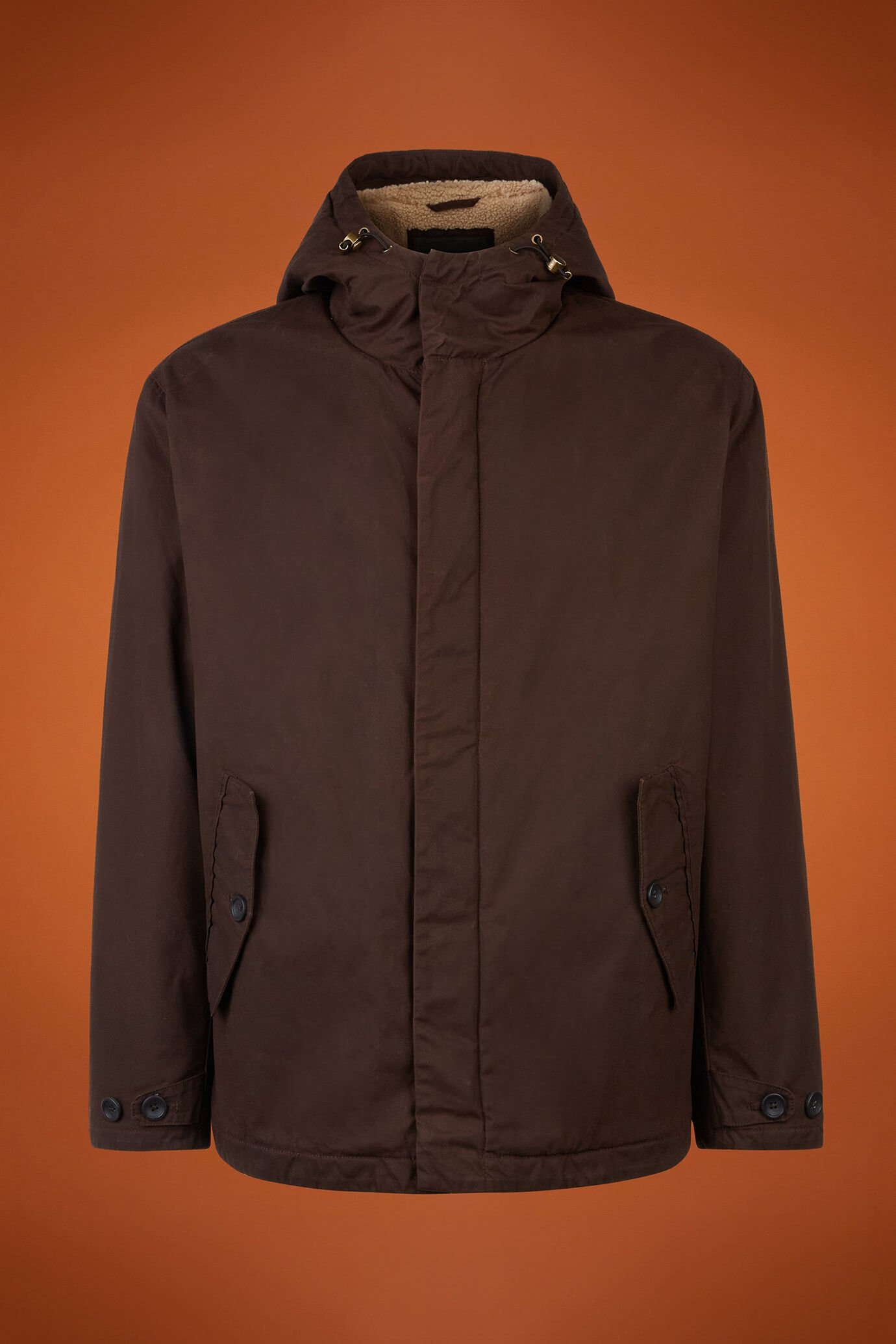 Herrenjacke aus 100 % gewachster Baumwolle in bequemer Passform image number 4