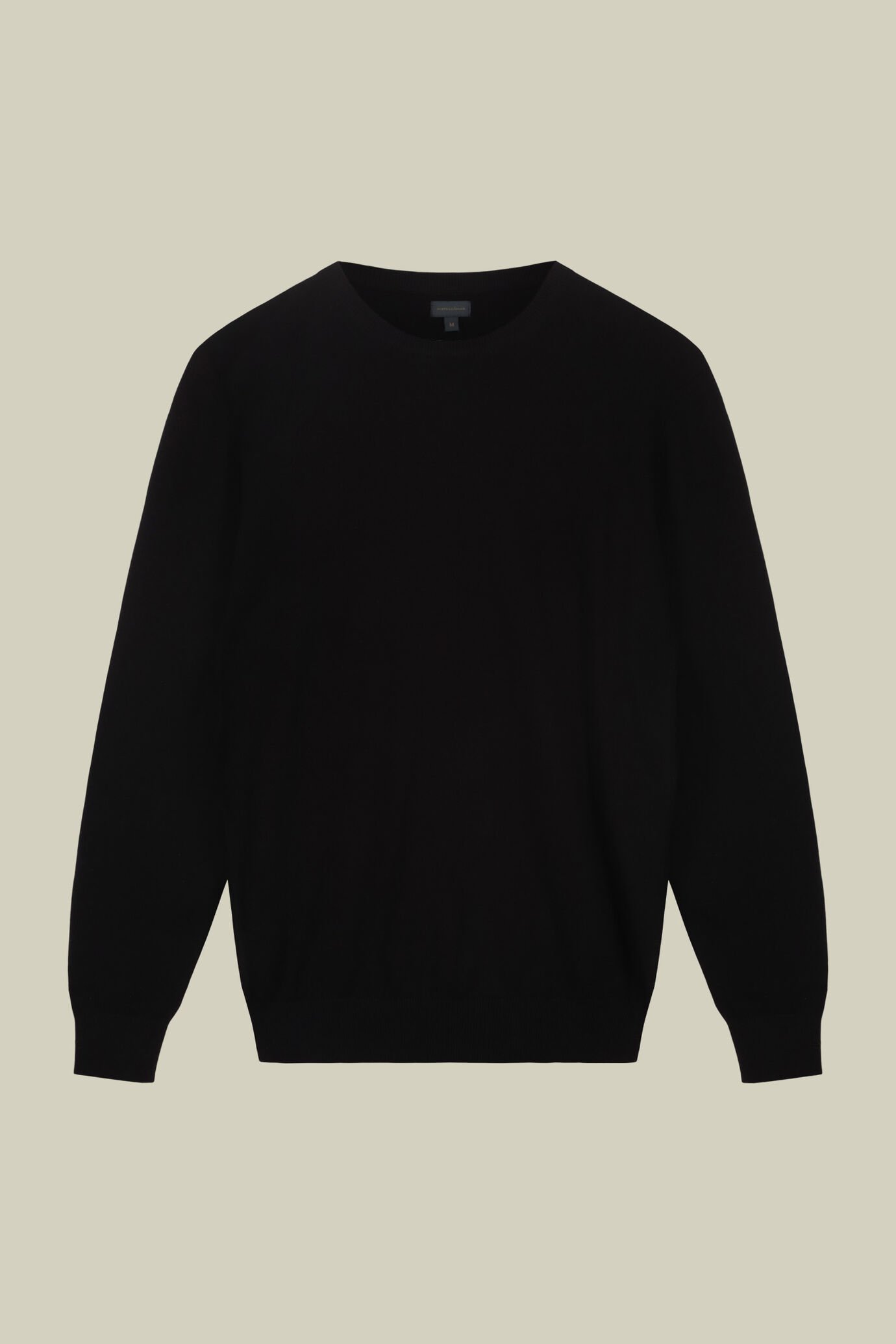 Herren-Pullover mit Rundhalsausschnitt aus Baumwolle in normaler Passform image number 4