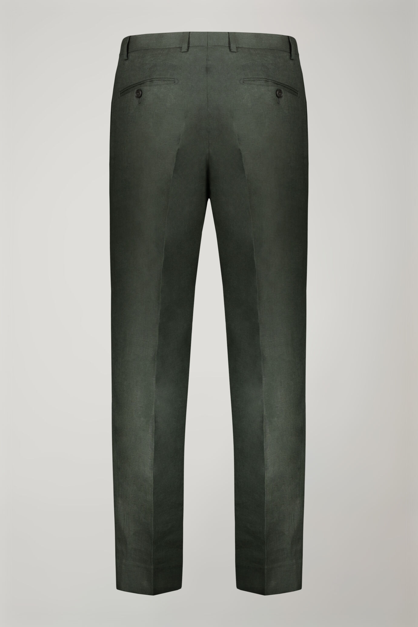 Single-breasted suit 100% Linen regular fit solid color image number 3