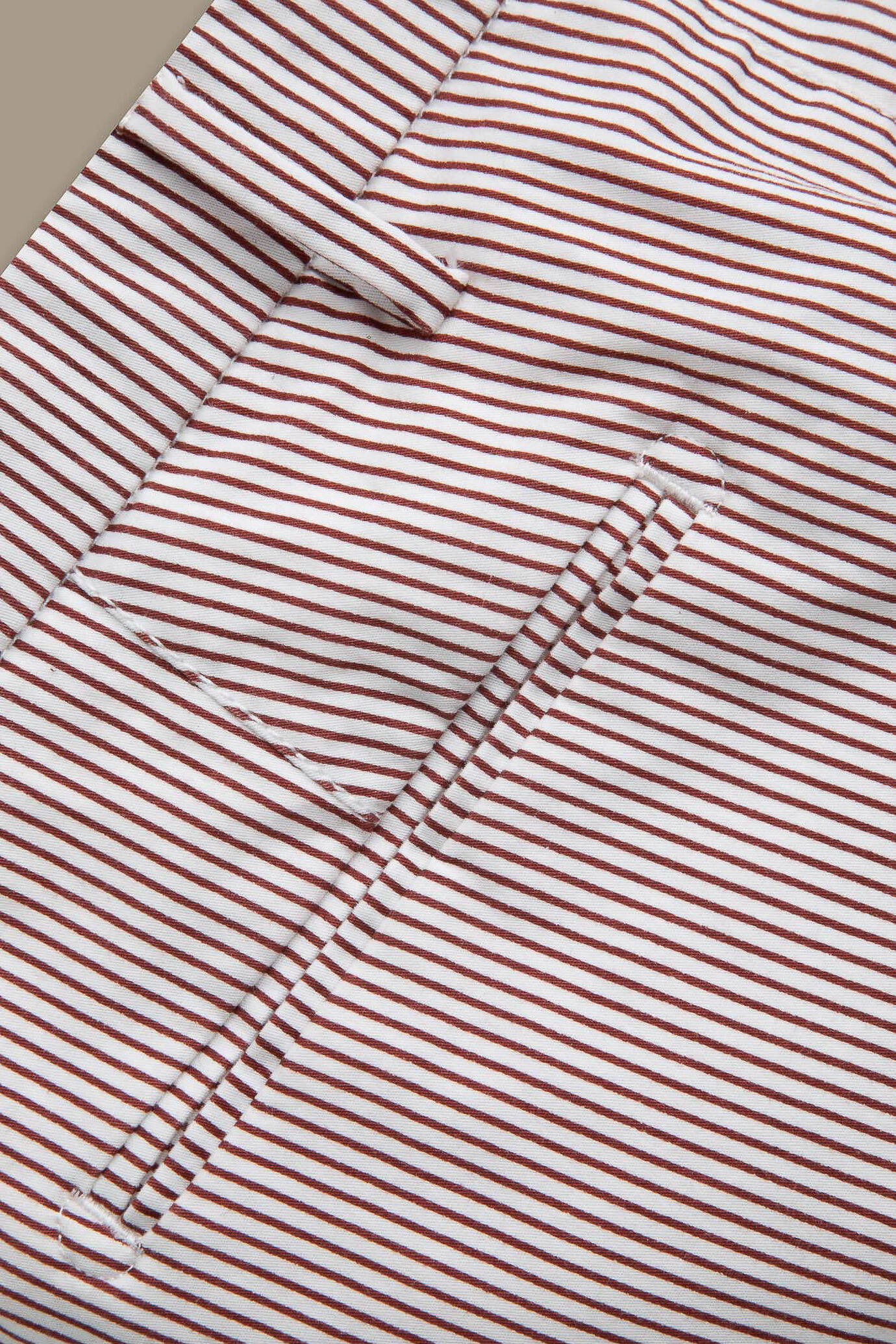 Pantalone uomo bicolore chino twill a righe image number 1