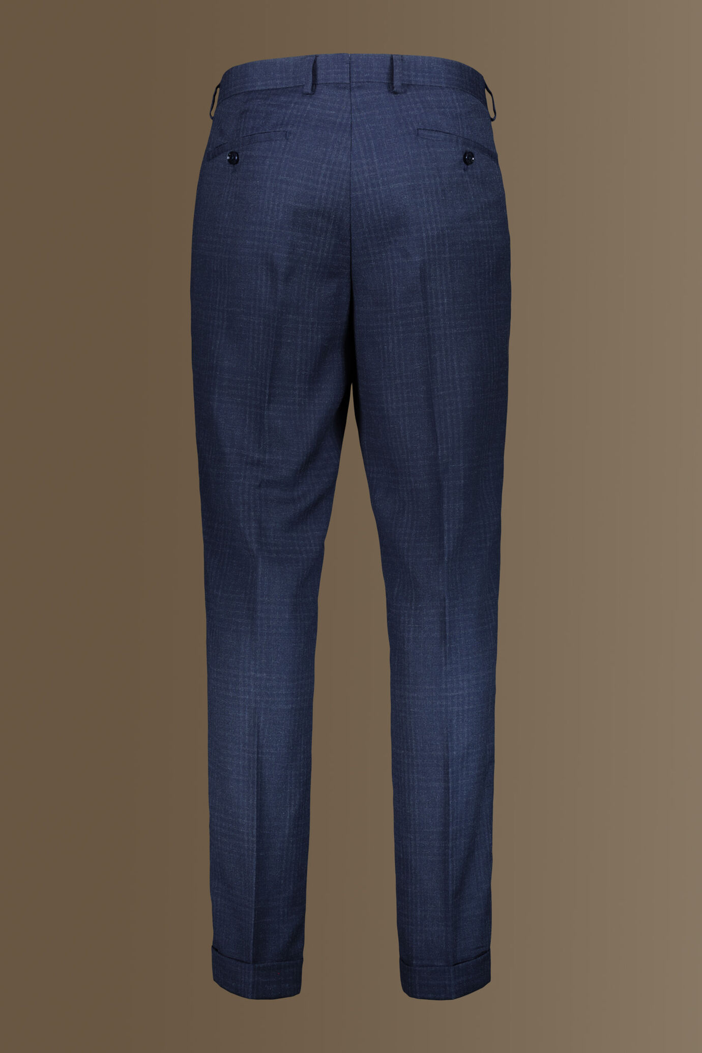 Single-breasted prince of wales fabric suit image number 8