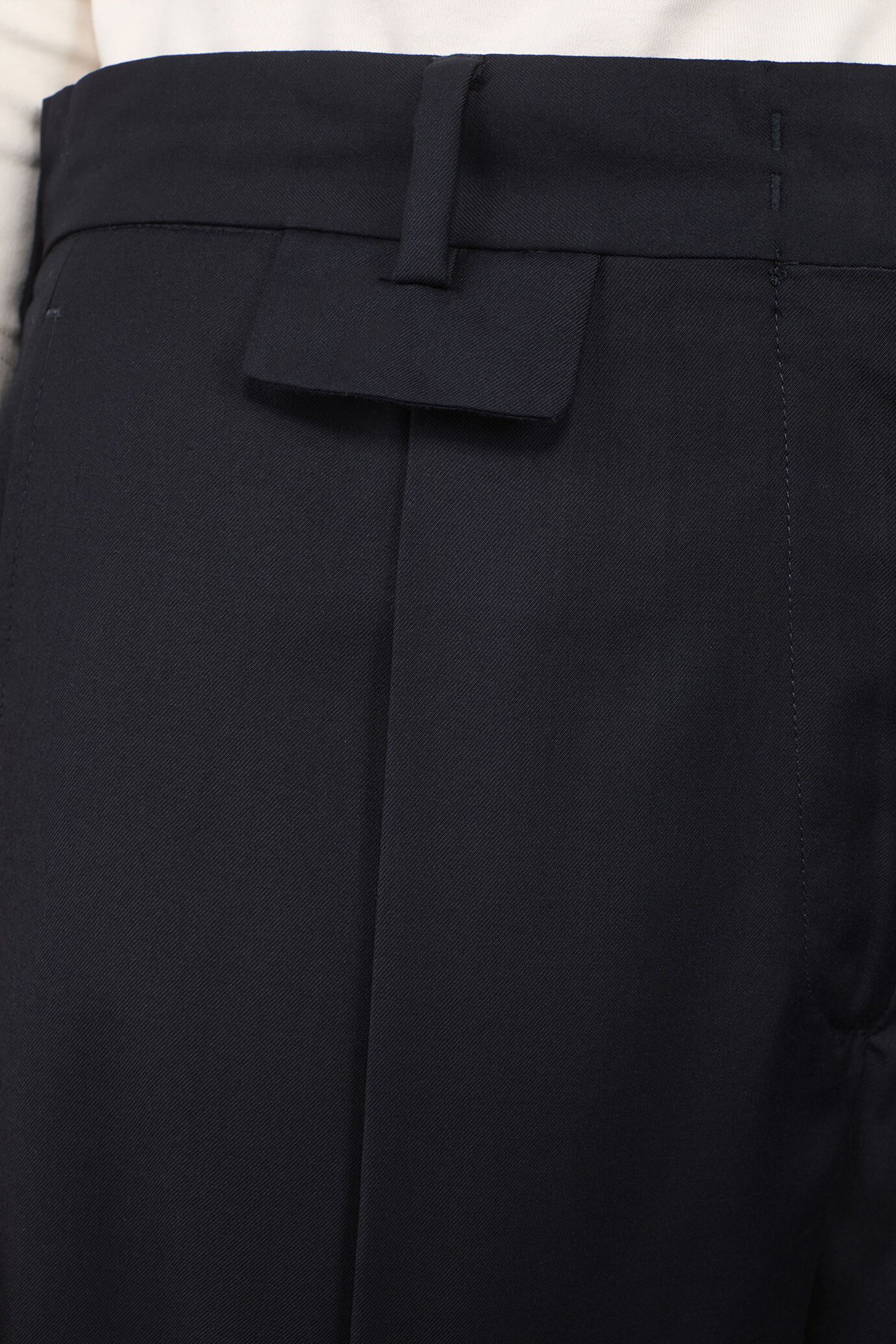 Pantalon classique pour femme, jambe large, coupe classique image number 3