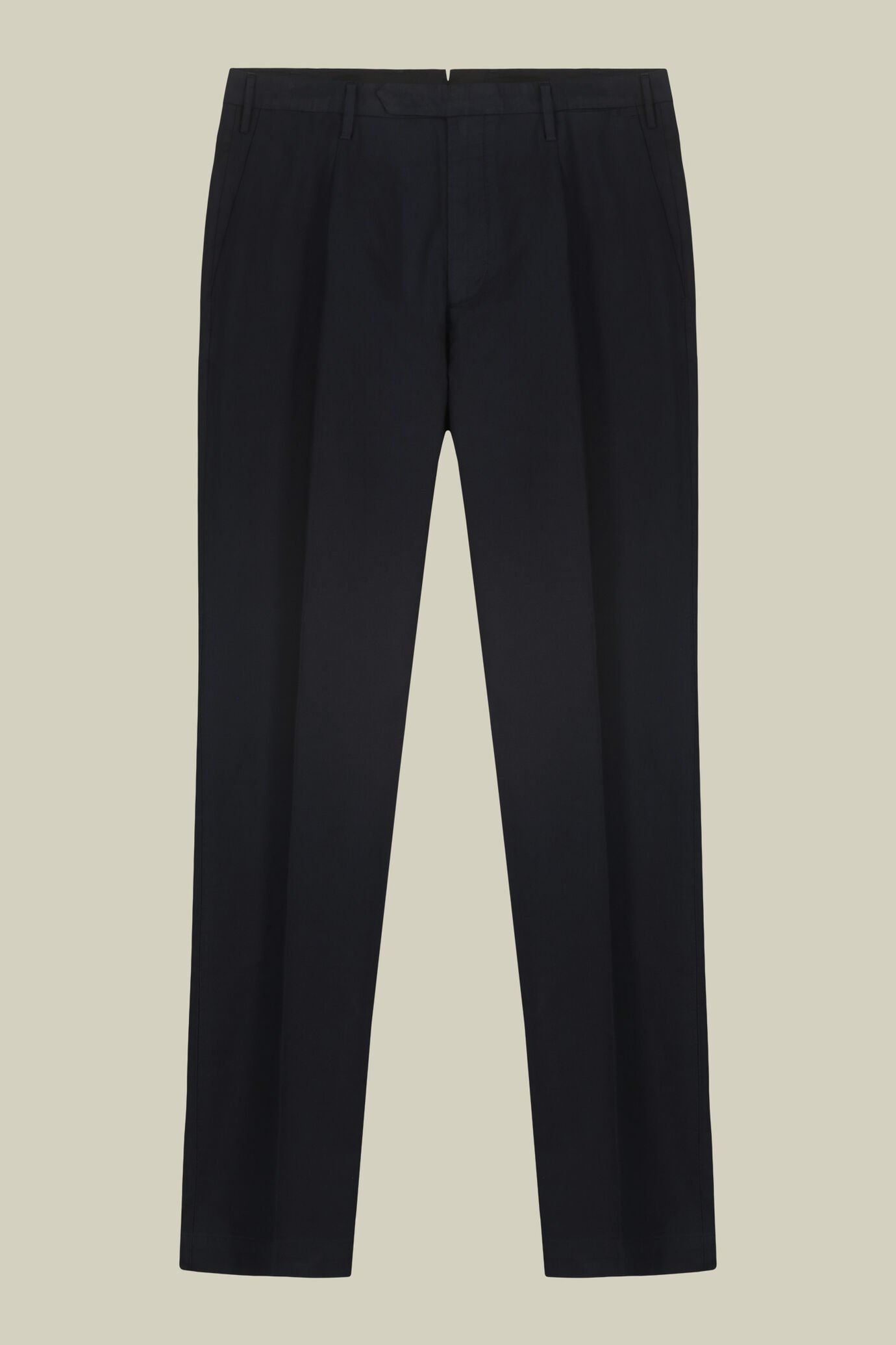 Pantalone uomo classico in twill regular fit