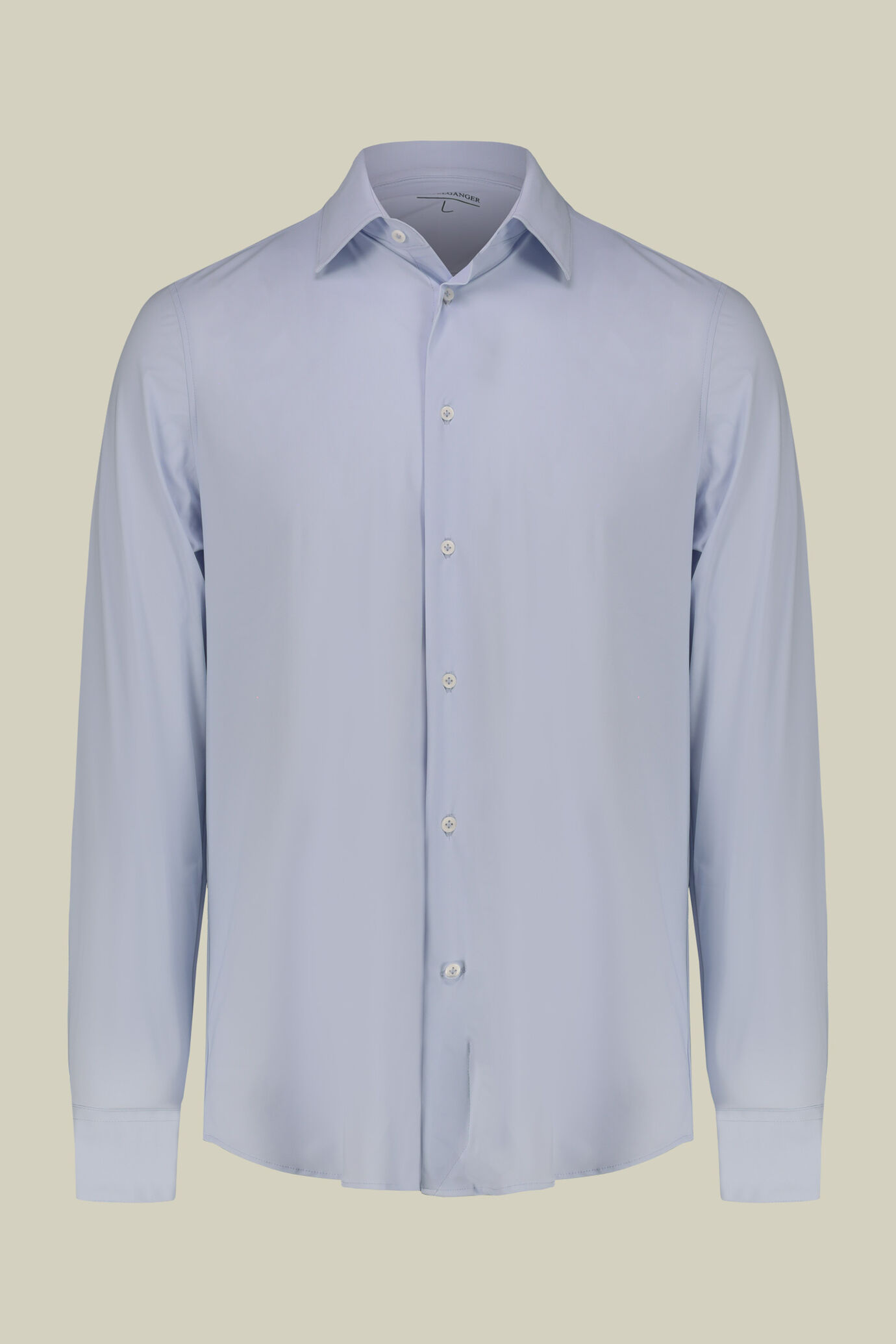 Classic stretch plain men's shirt