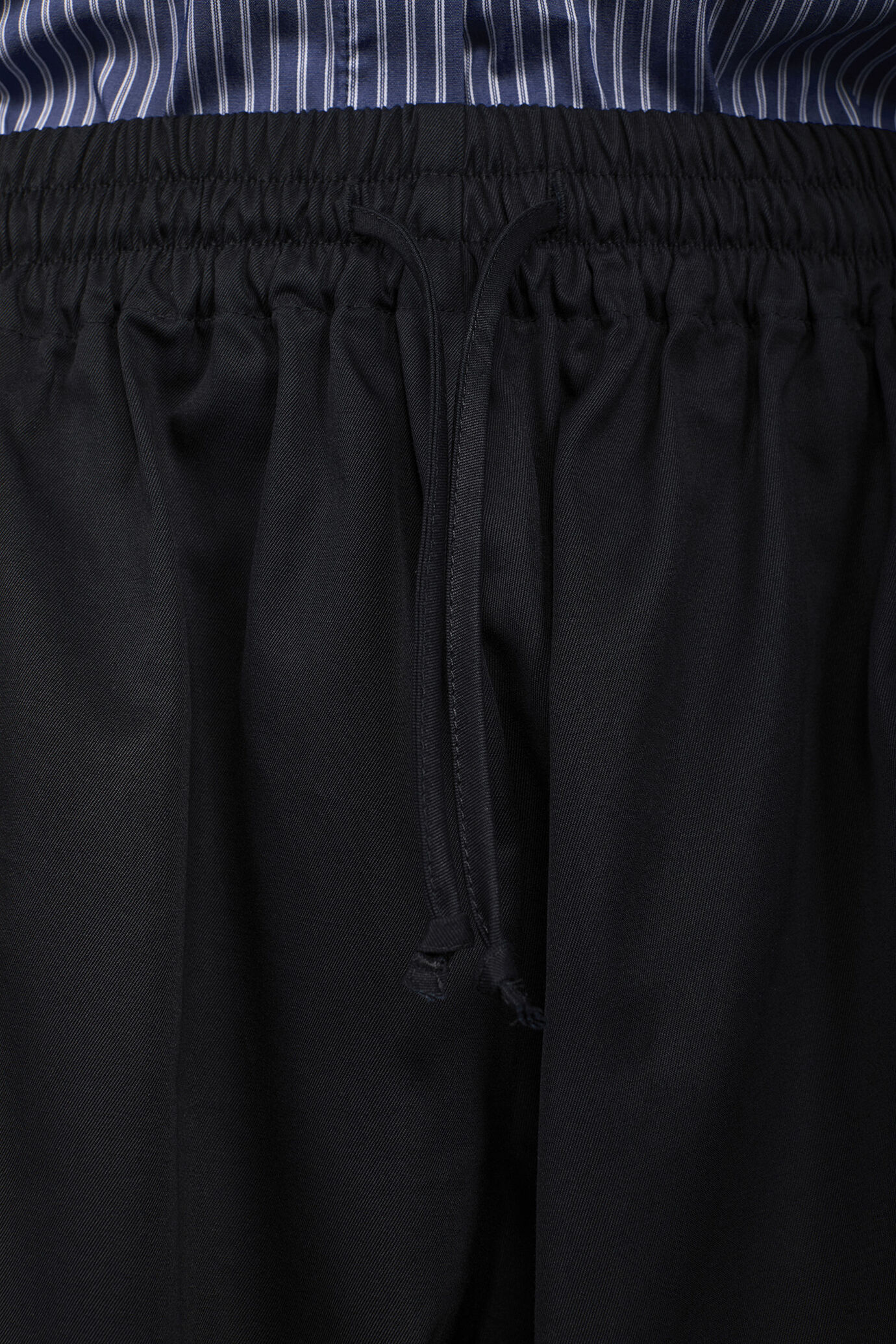 Long Bermuda skirt elastic waist 100% cotton image number 3