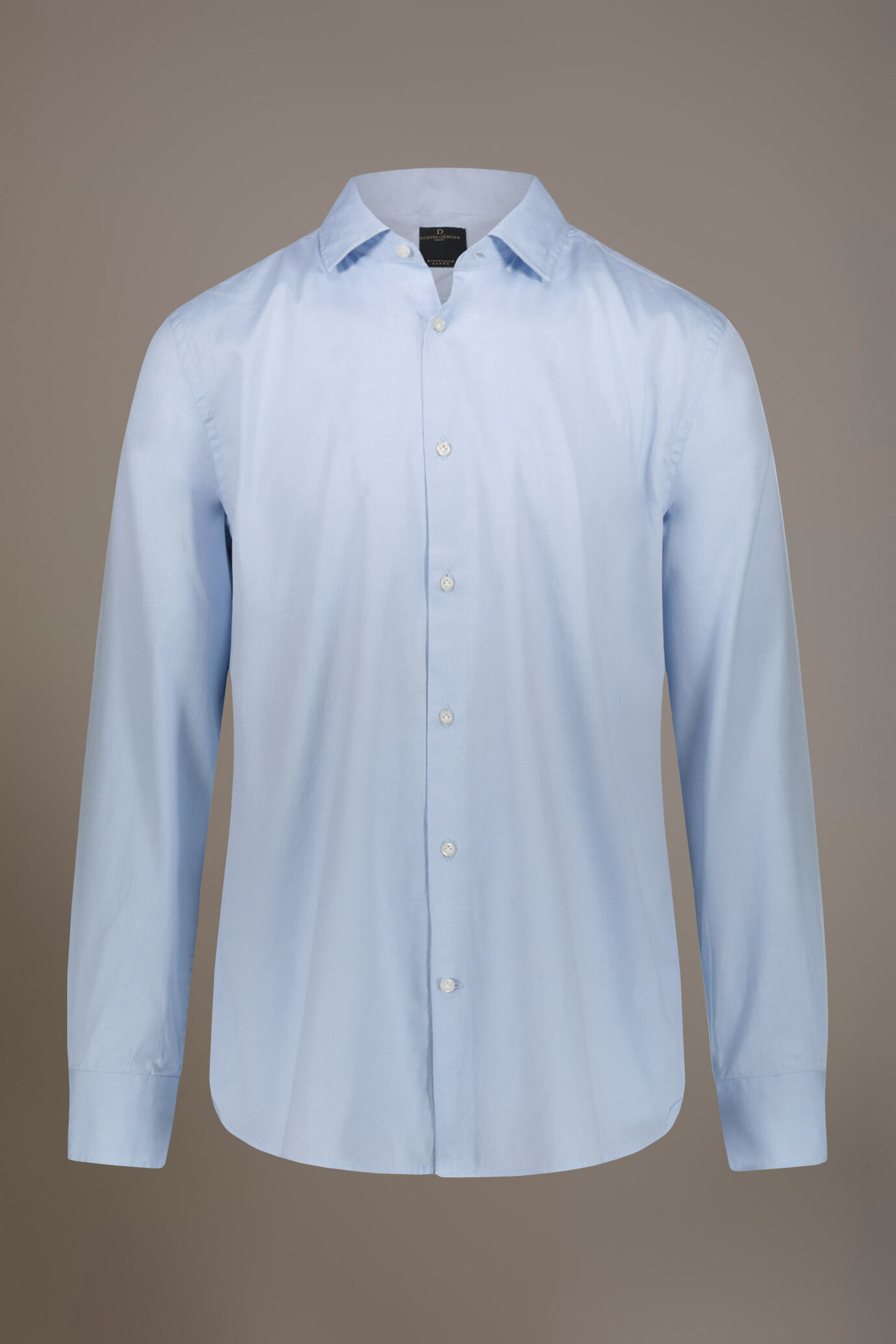 Camicia classica collo francese comfort fit tessuto pinpoint image number 3