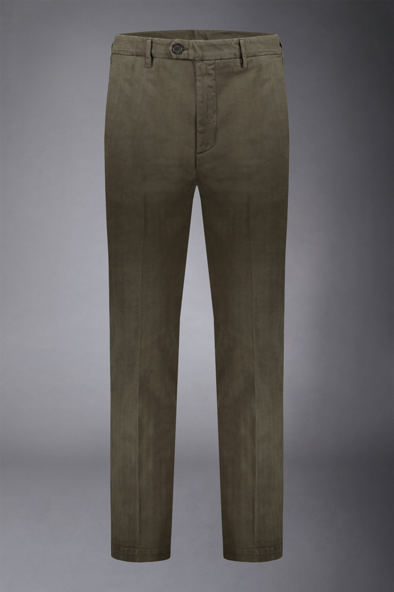 Pantalon classique, coupe régulière, tissu à chevrons image number 4
