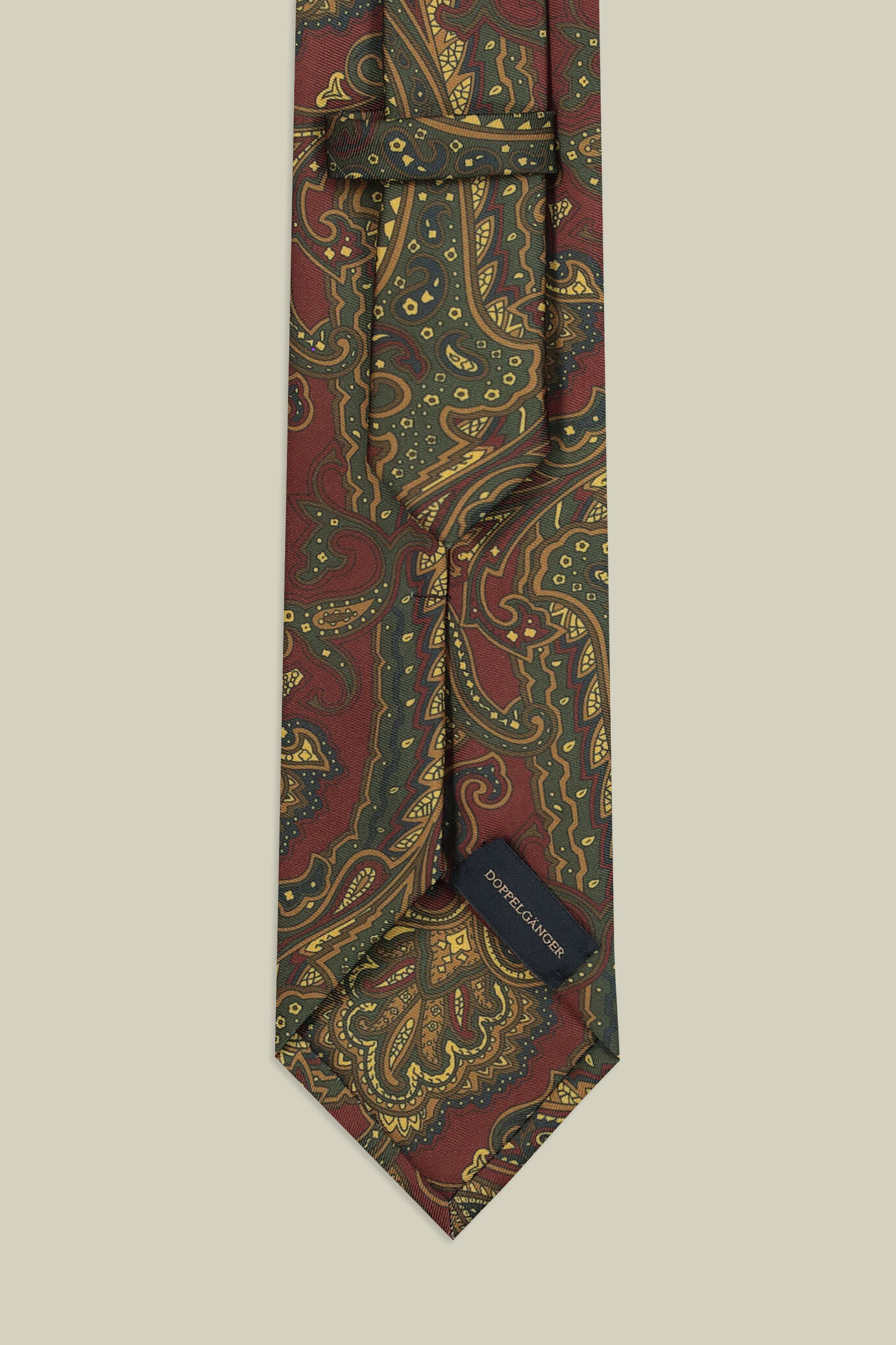 Cravatta uomo con fantasie paisley image number 2
