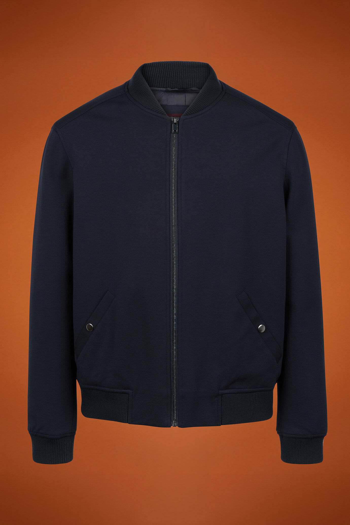 Herren-Bomberjacke aus Jersey in bequemer Passform image number 4