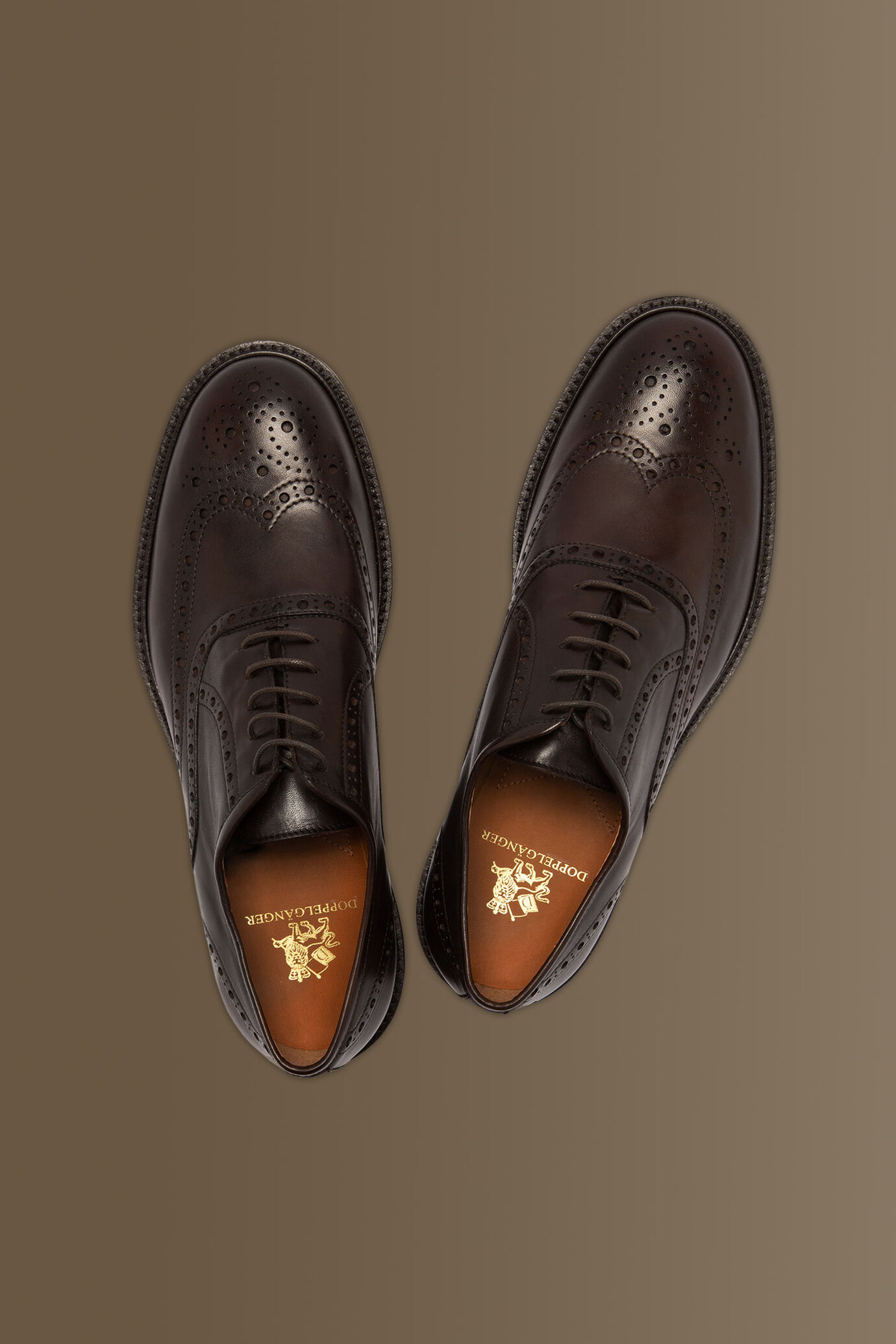 Oxford brouge shoes - 100% leather image number 2
