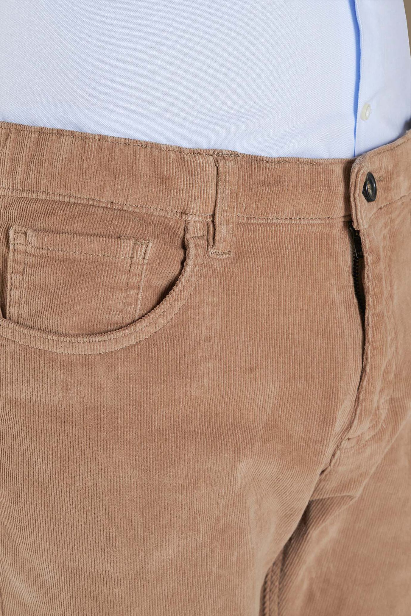Pantalone 5 tasche velluto a coste image number 3