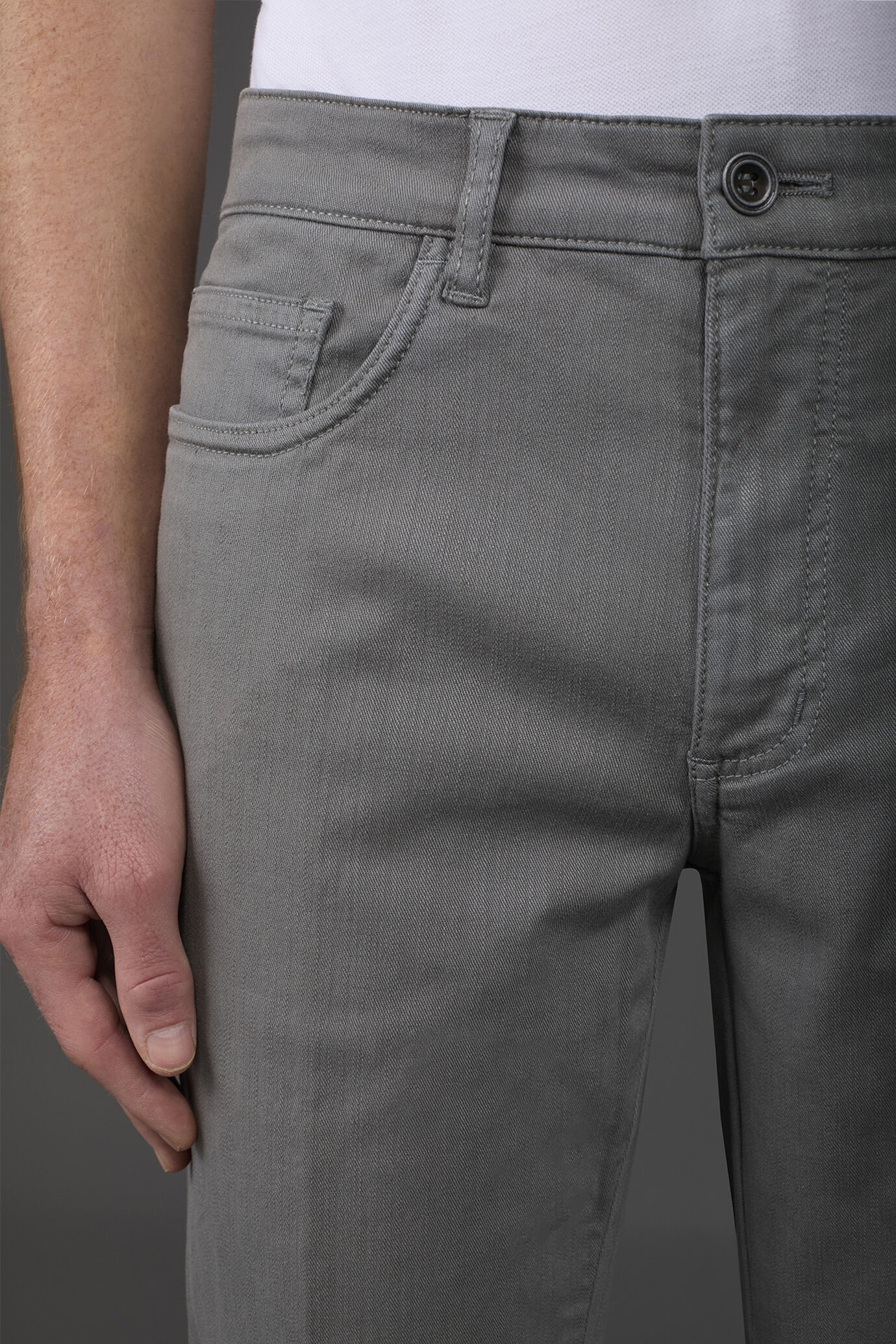 5-Pocket-Hose für Herren aus Twill image number 2