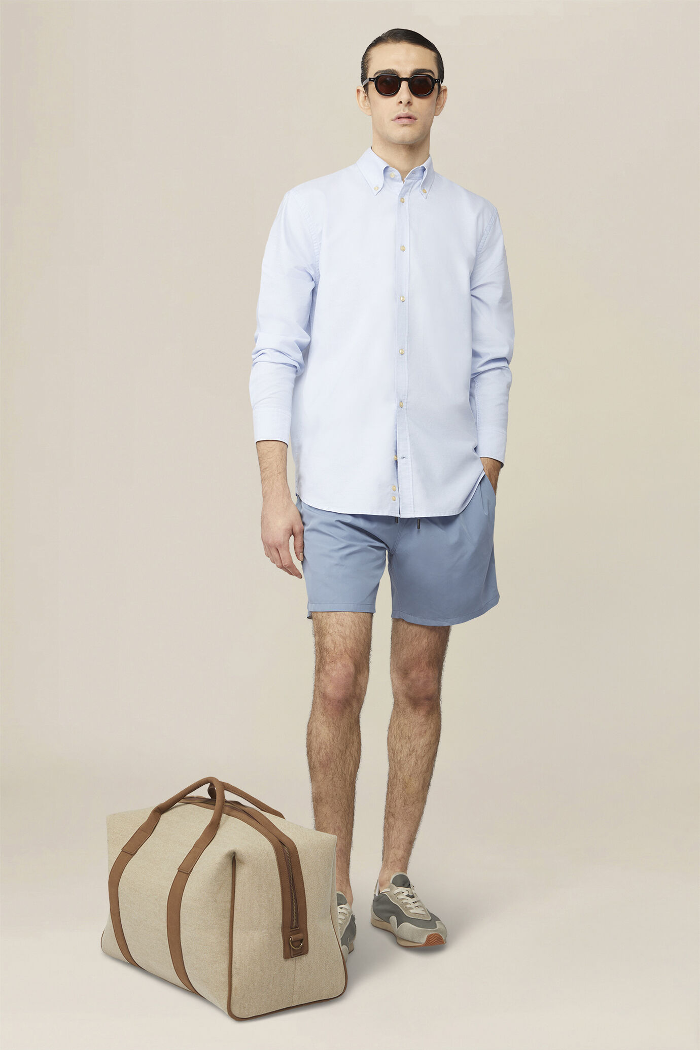 Men's plain swim shorts image number 0