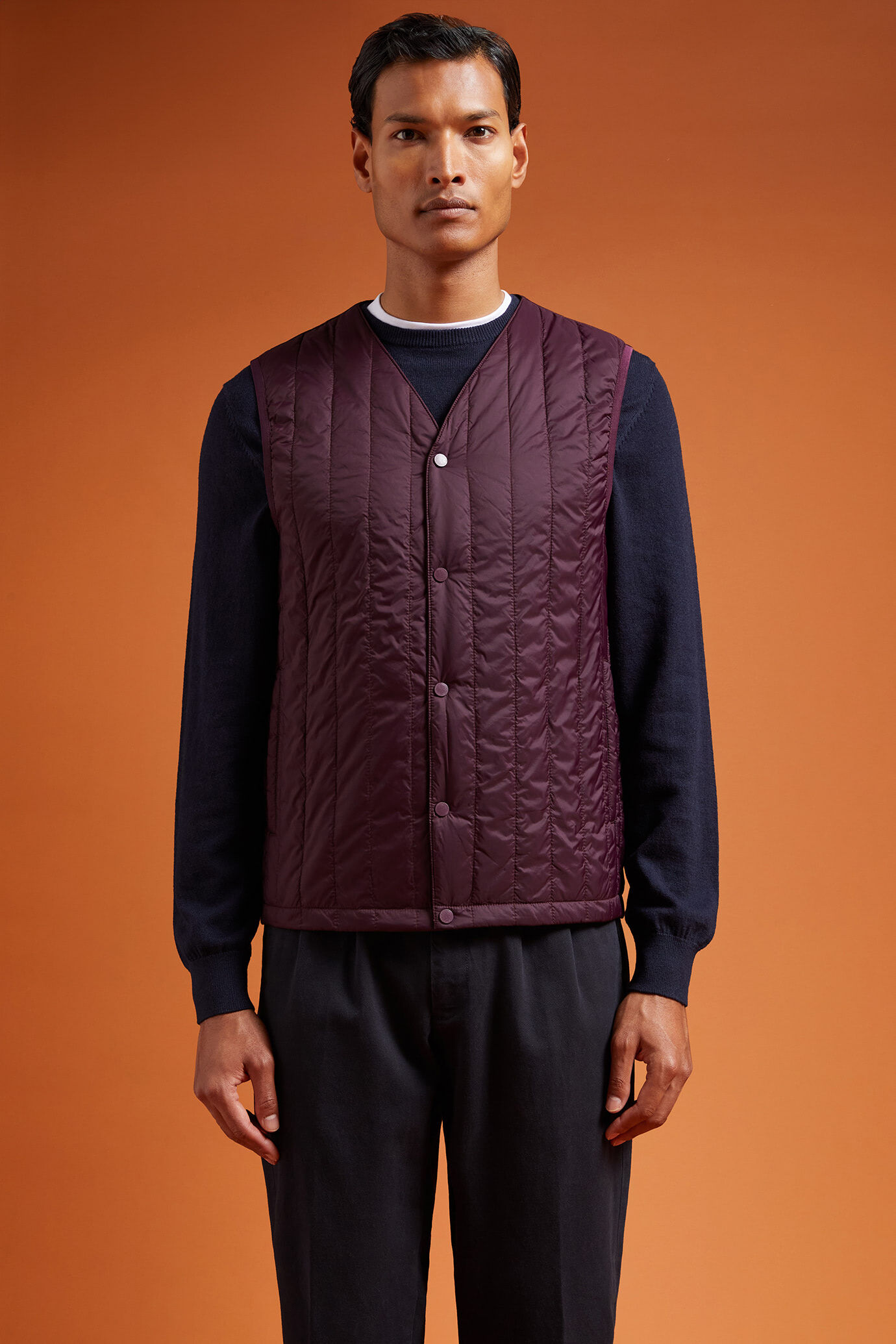 Gilet uomo imbottito regular fit image number 0