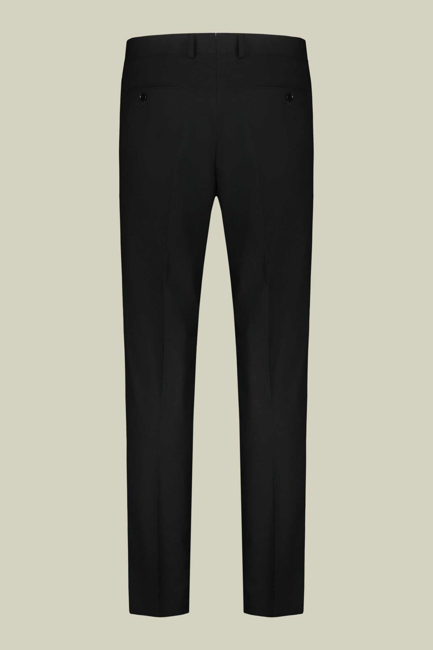 Men's regular fit single-breasted suit in plain fabric image number 7
