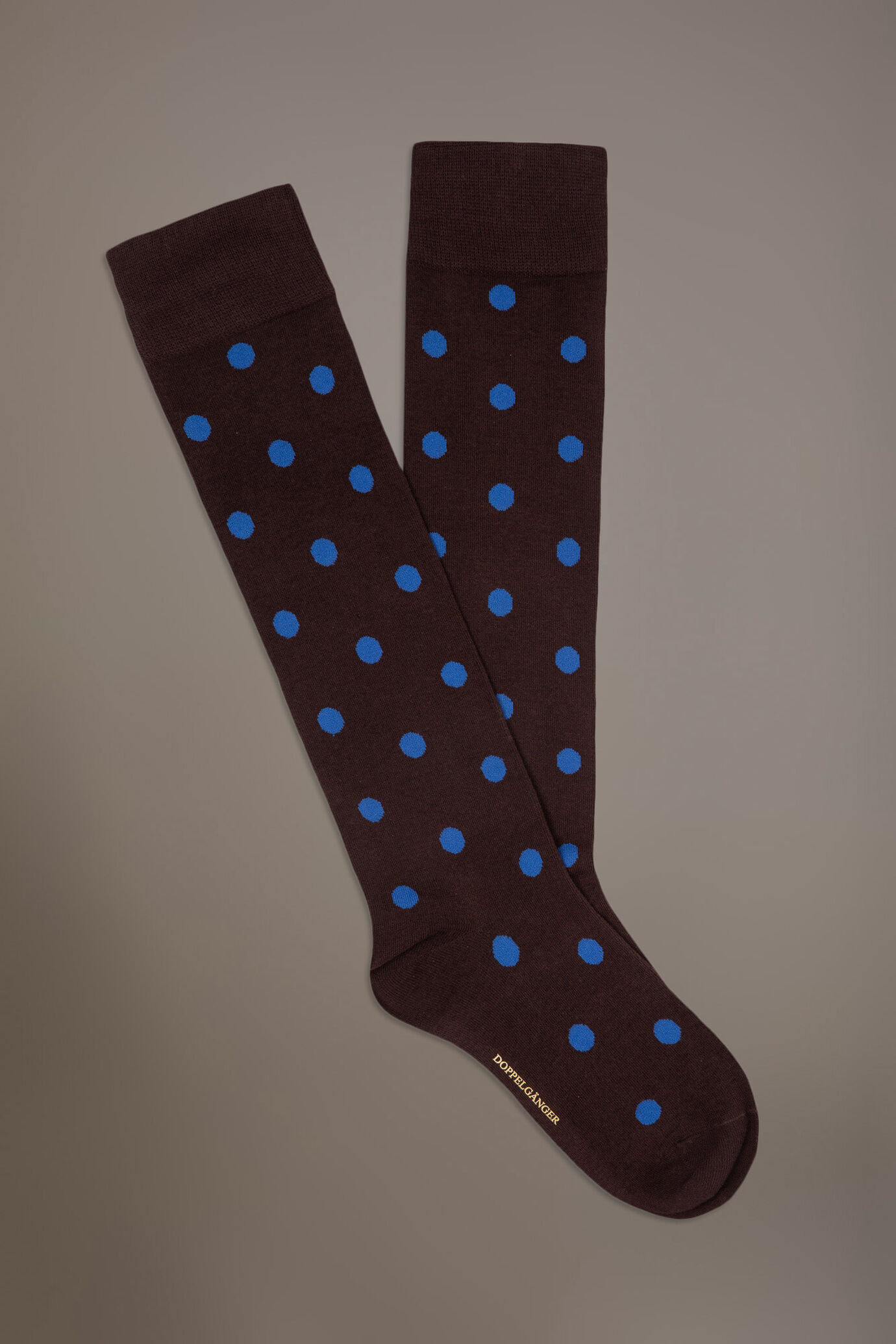 Calze uomo in misto cotone a pois image number 0