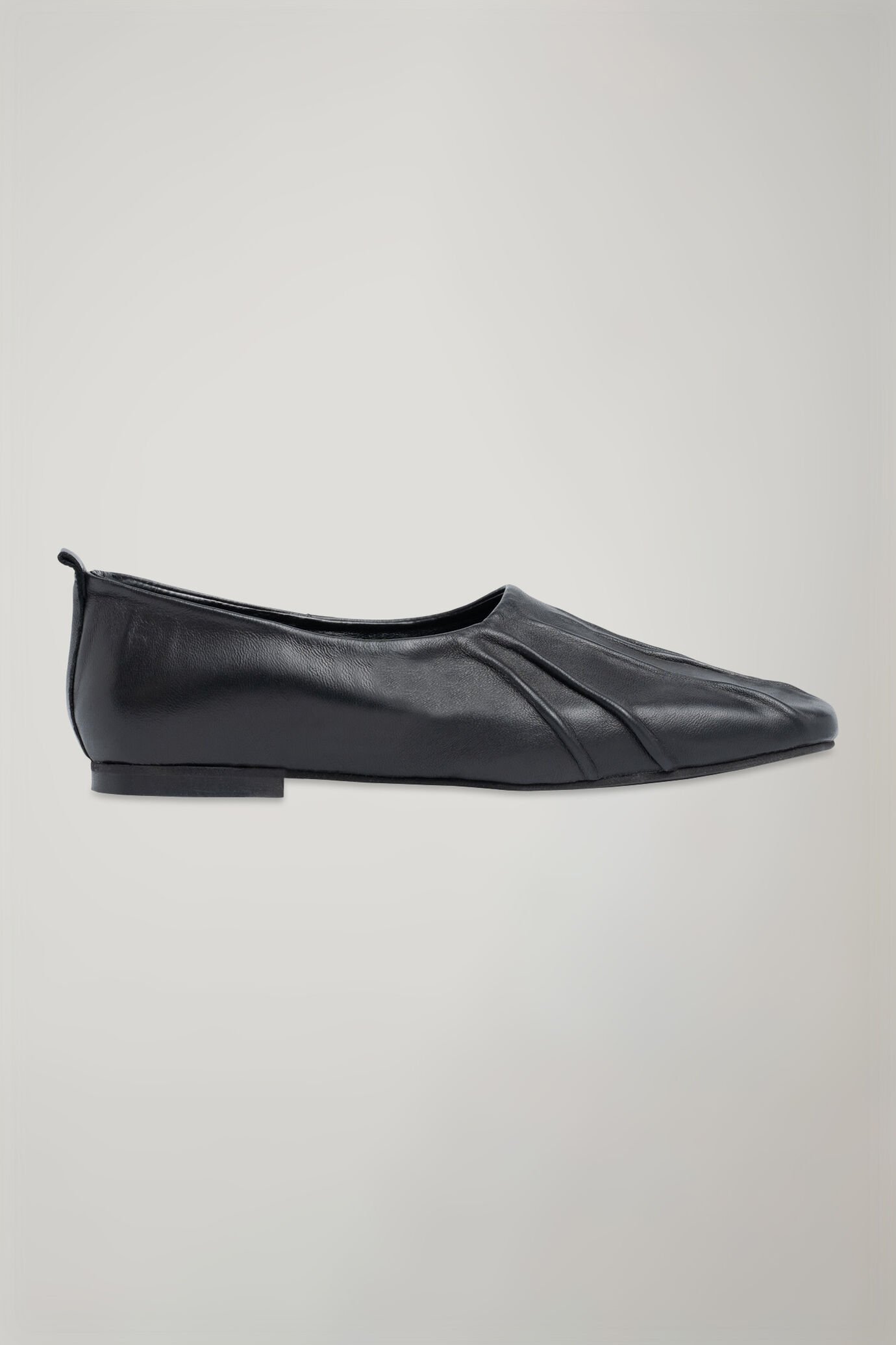 100% soft leather pointe ballerina shoes image number 2