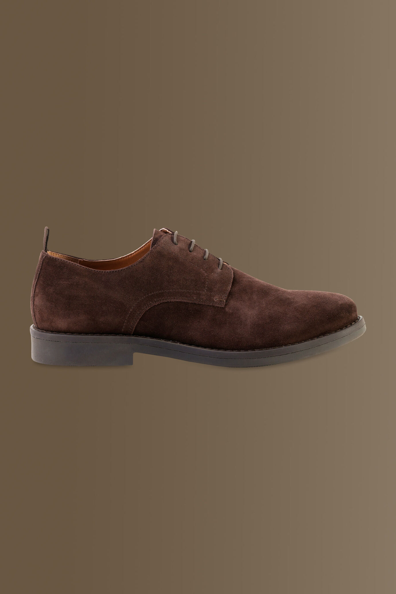 100% suede leather derby shoes image number 1