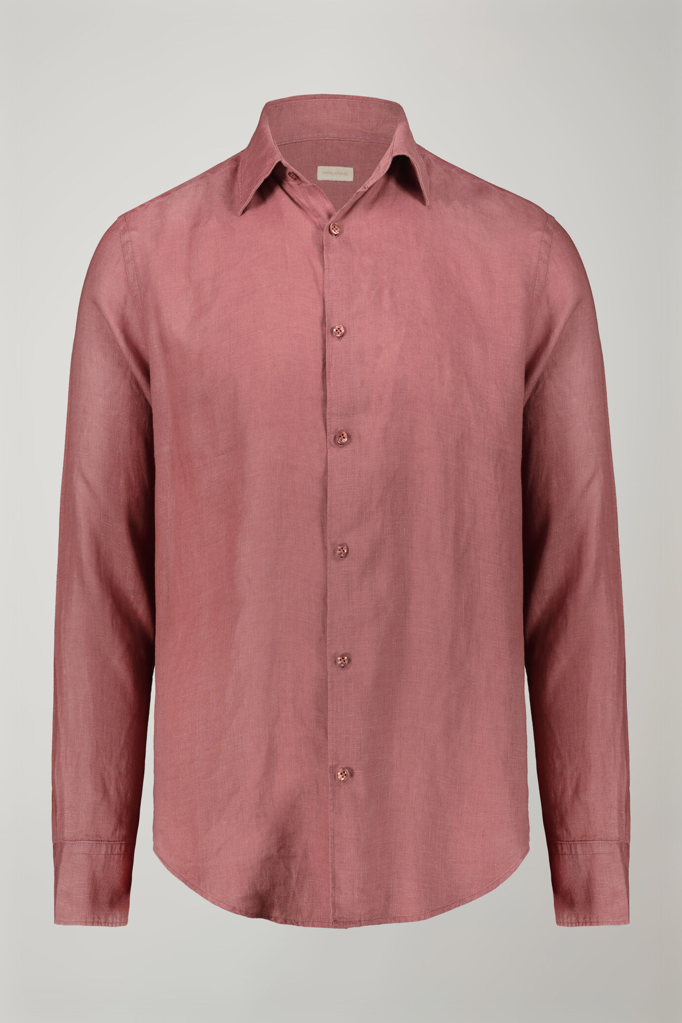 Men’s casual shirt classic collar 100% linen comfort fit image number 5