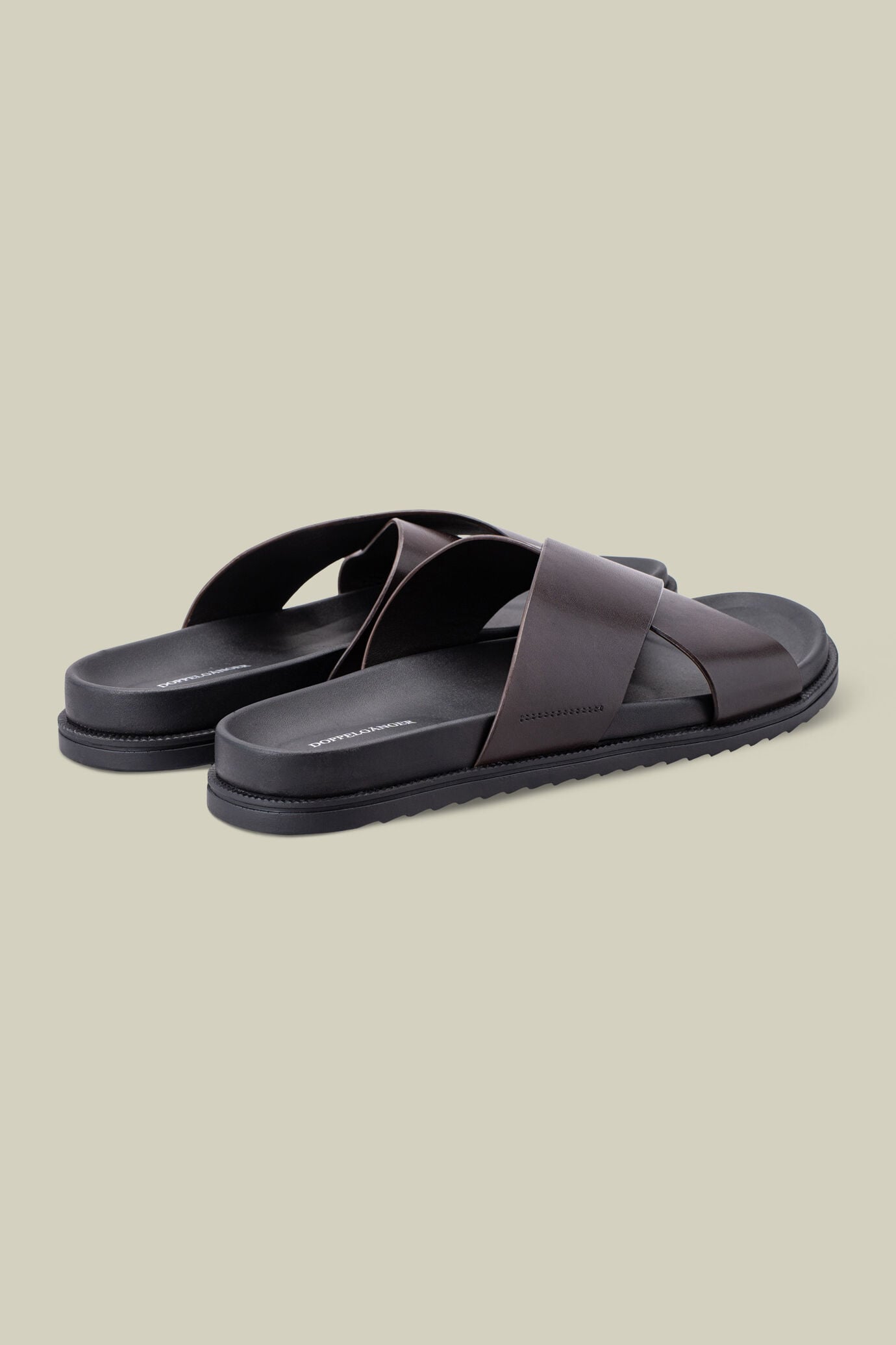 Casual men's moccasin in 100% genuine suede leather image number 4
