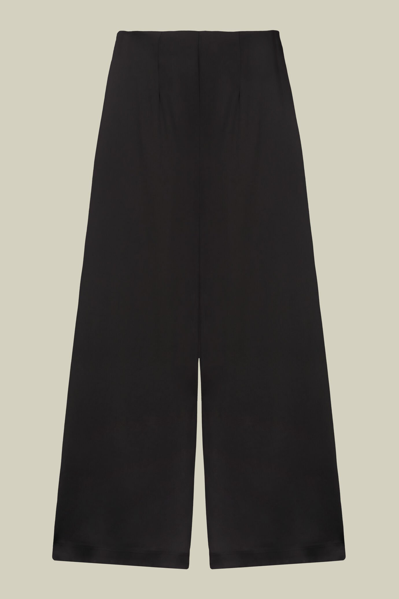 Women's palazzo trousers with zip on the side image number 5