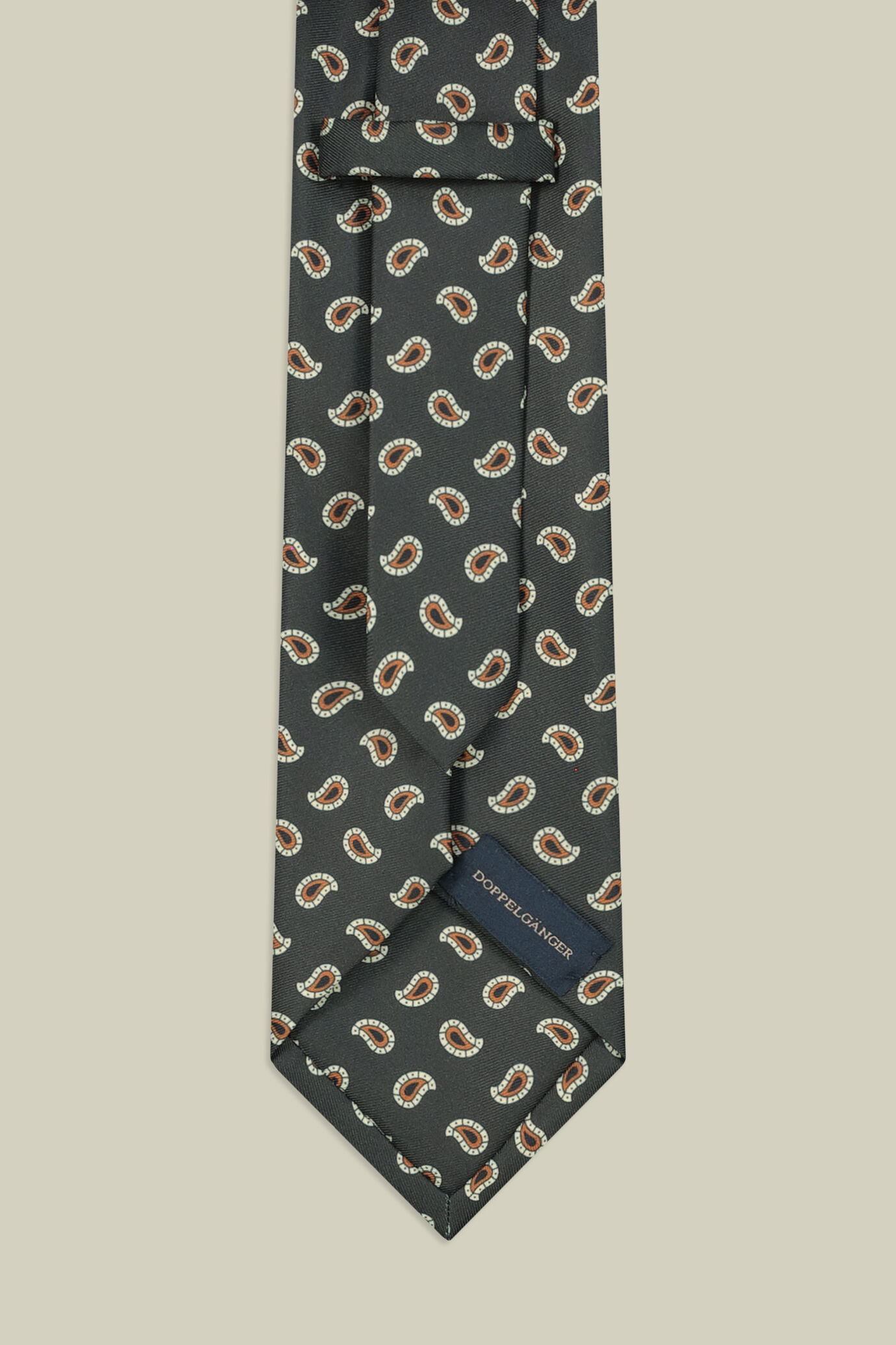 Men's tie with micro pattern image number 1