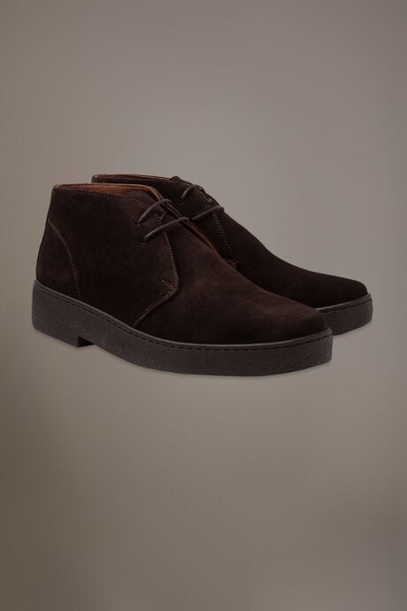 Desert boots - suede- 100% leather
