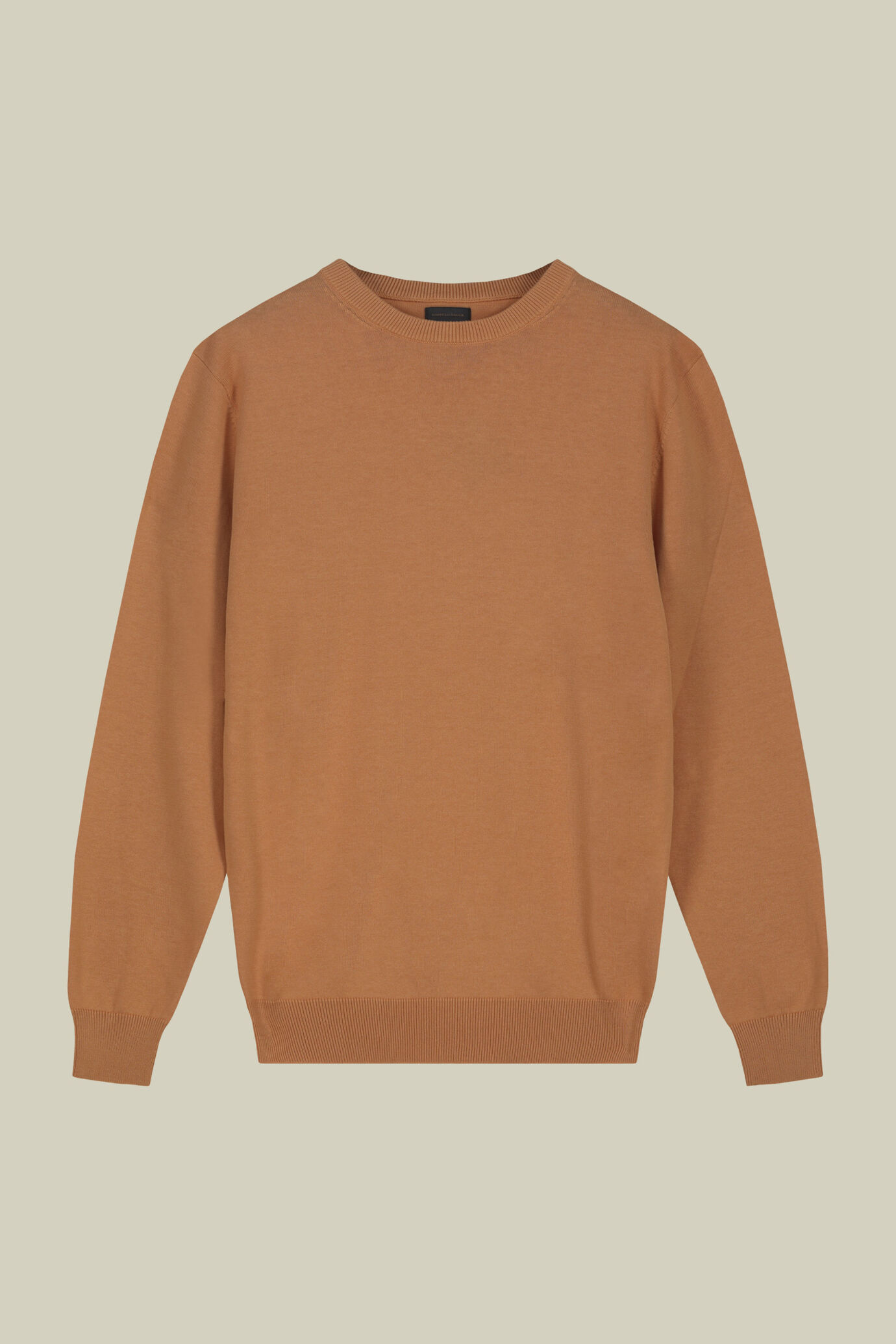 Men's crew neck jumper in 100% cotton image number 4