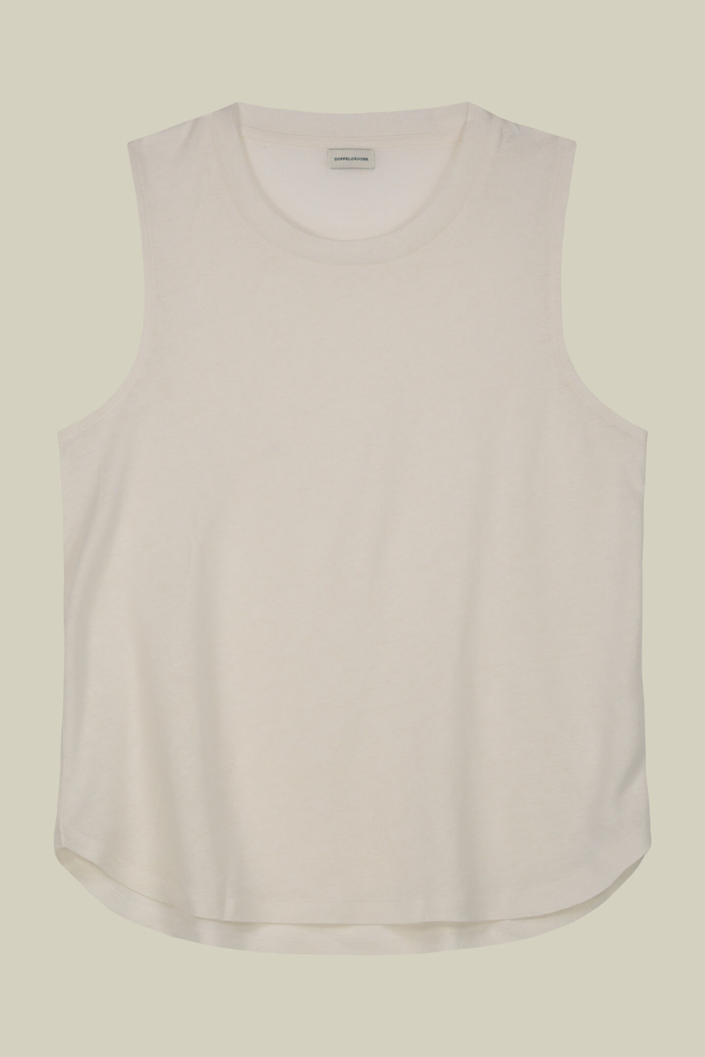 Women's crew-neck sleeveless top