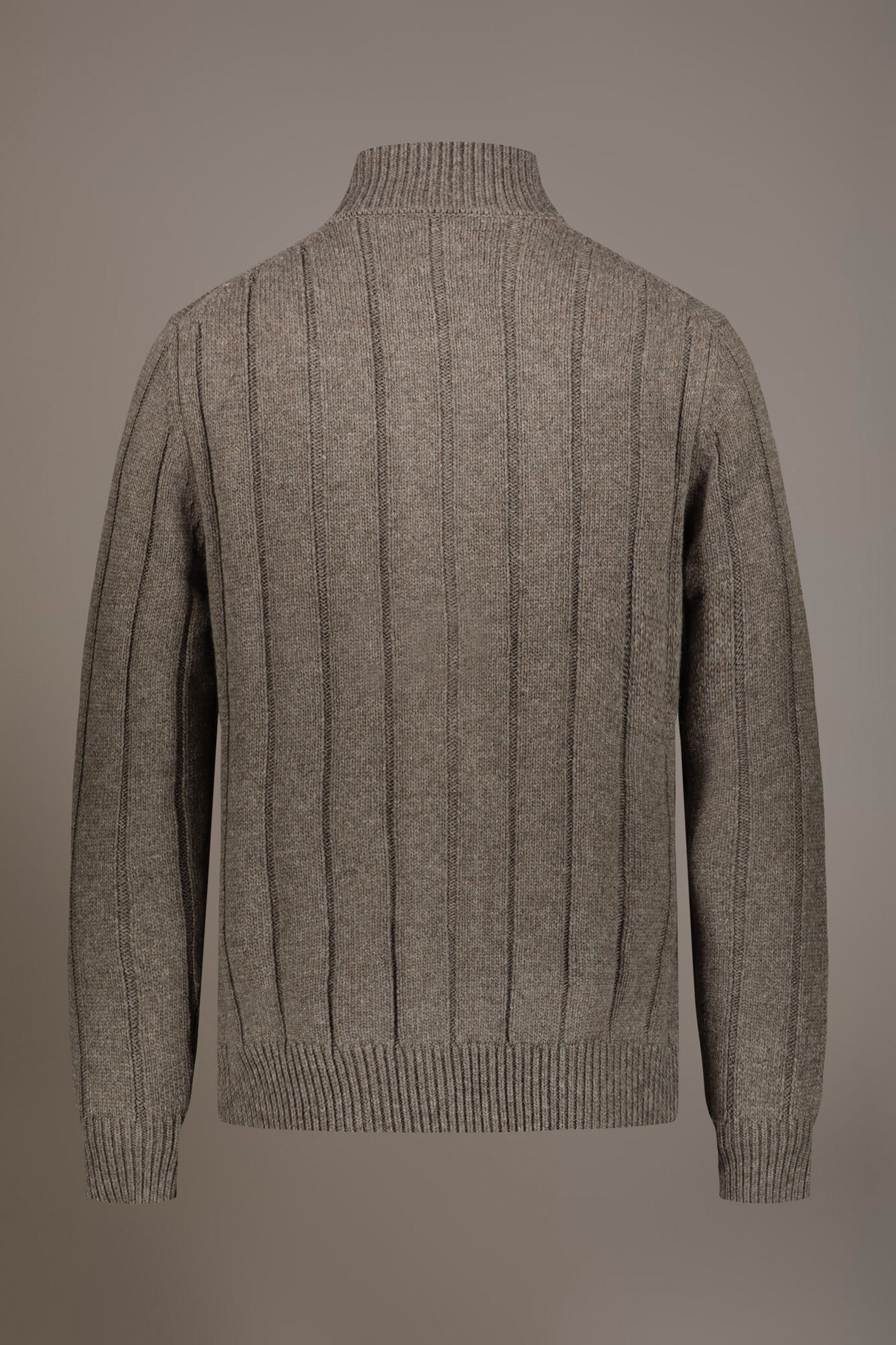 Cardigan misto lana lavorazione a trecce image number 5