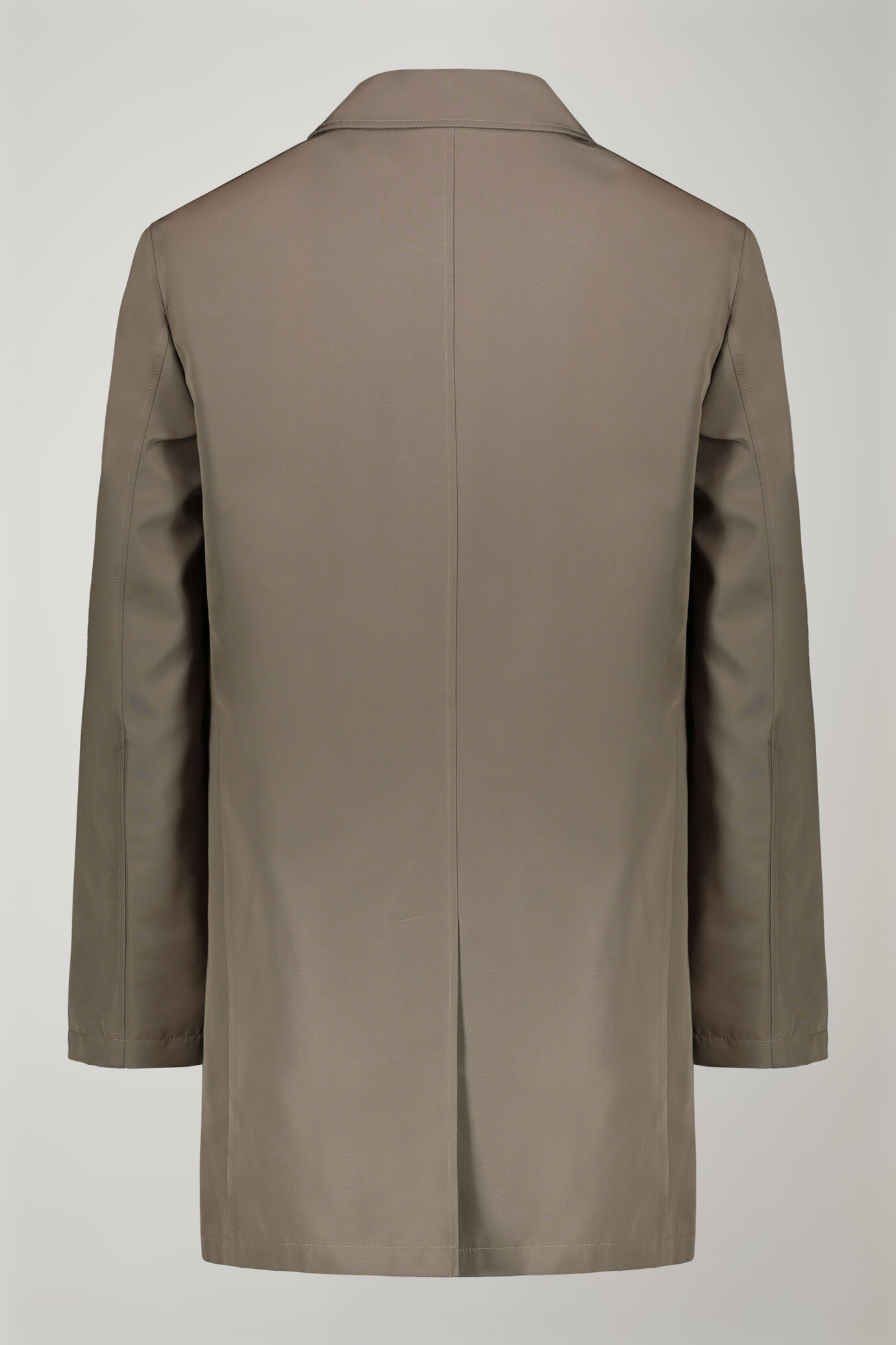 Men's raincoat in technical fabric with comfort fit wrist straps image number 1