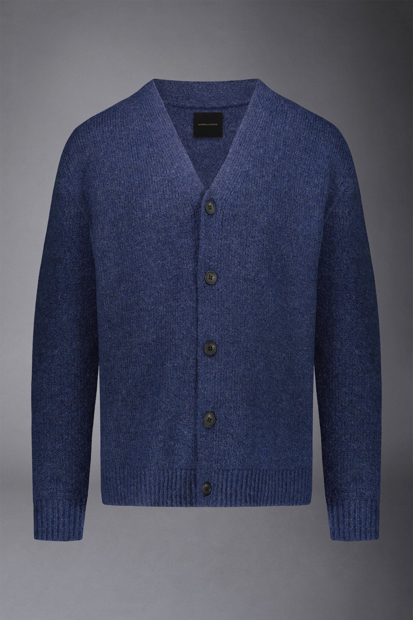 Strickjacke mit V-Ausschnitt und Alpakawollanteil regular fit image number 4