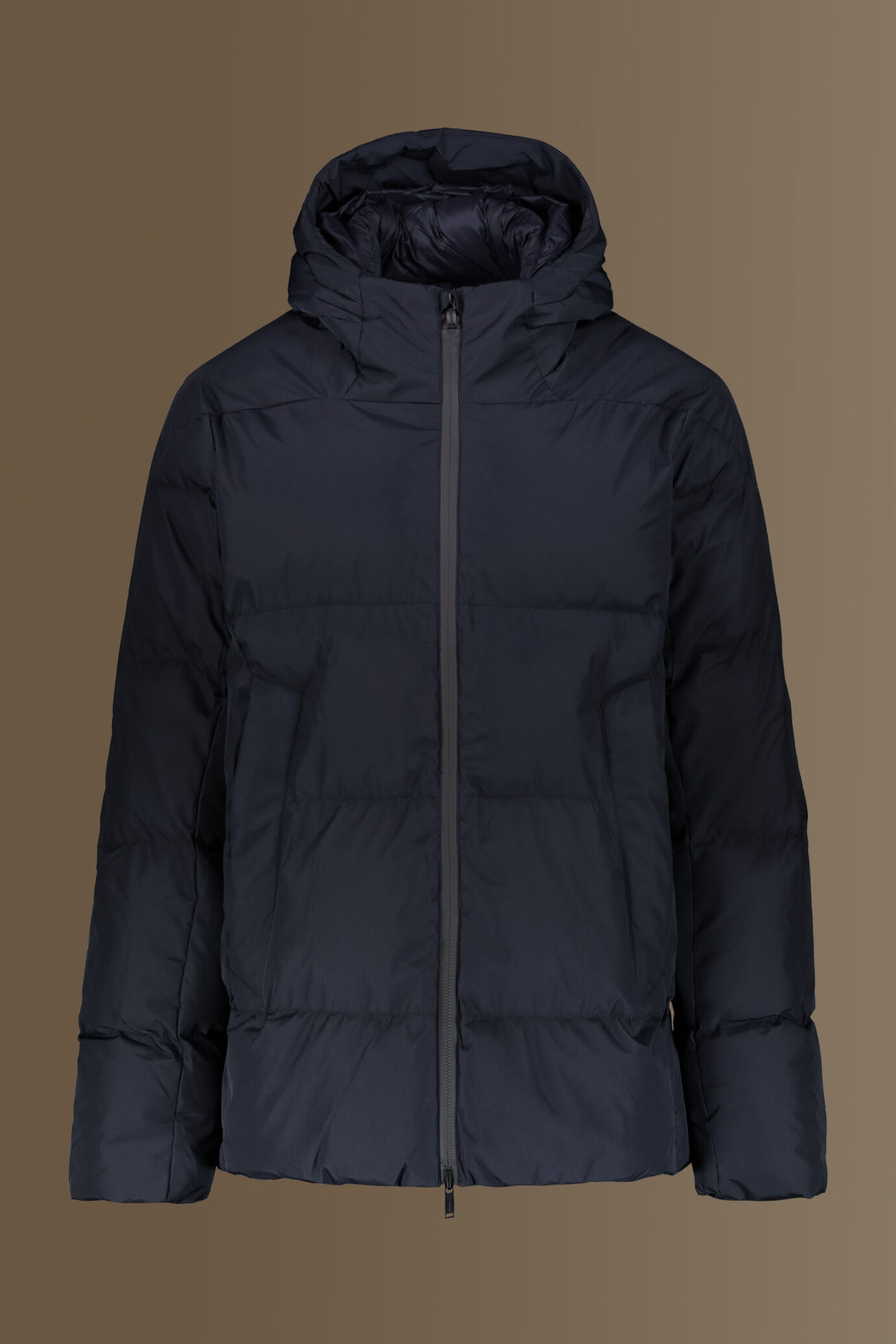 Quilted padded jacket poly tech image number 5