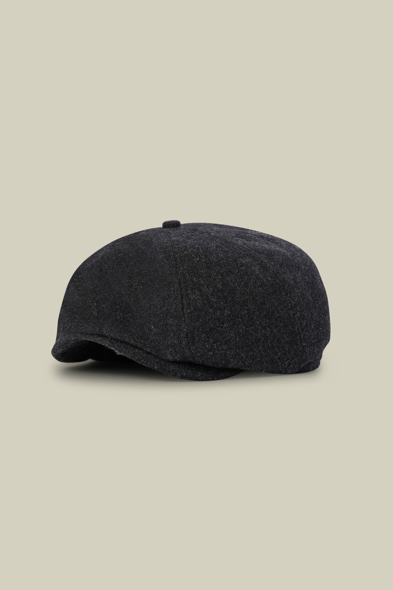 Casquette plate pour homme Wool Blend