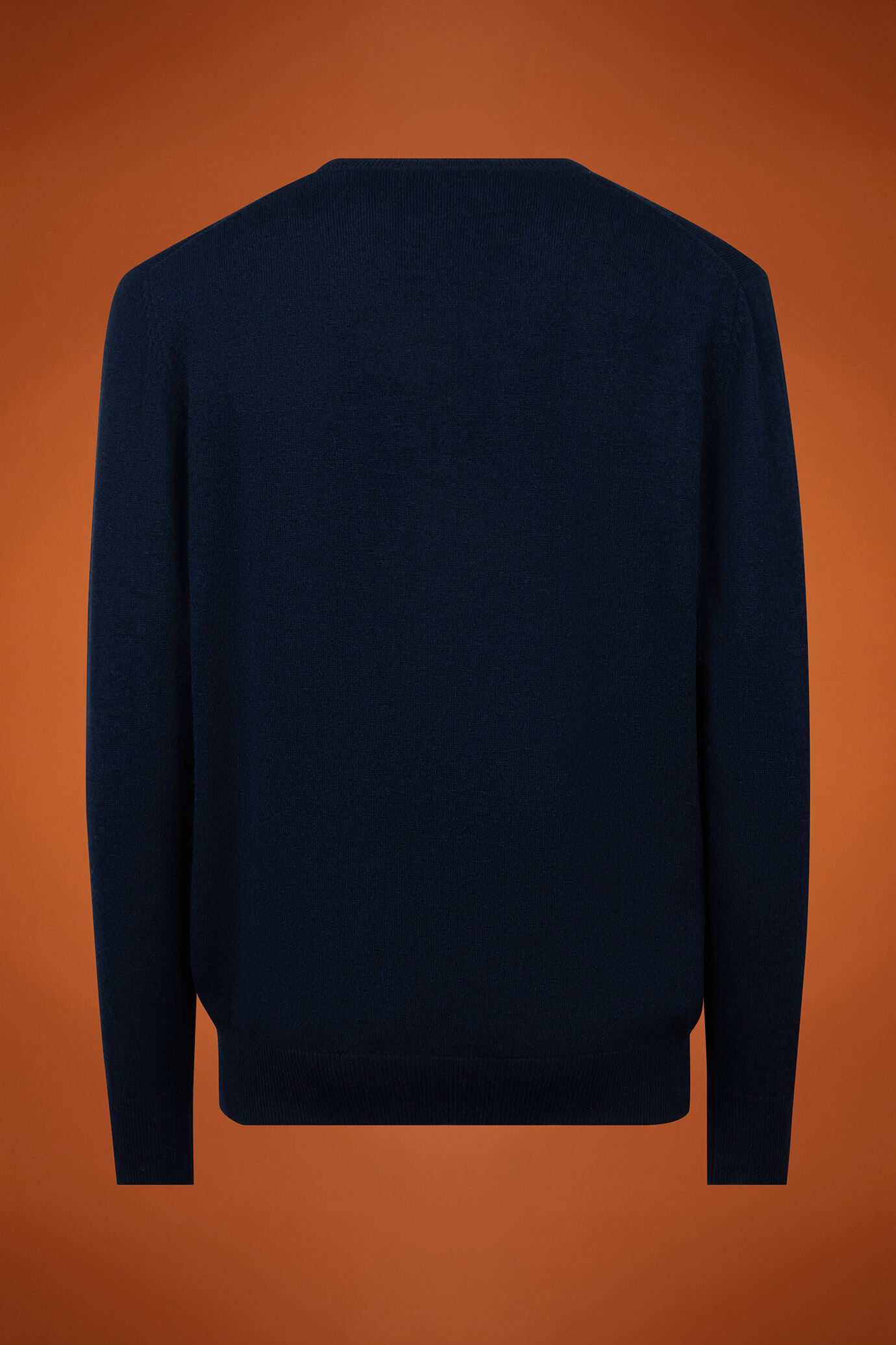 Herren-Pullover mit Rundhalsausschnitt aus 100 % Kaschmir in normaler Passform image number 5