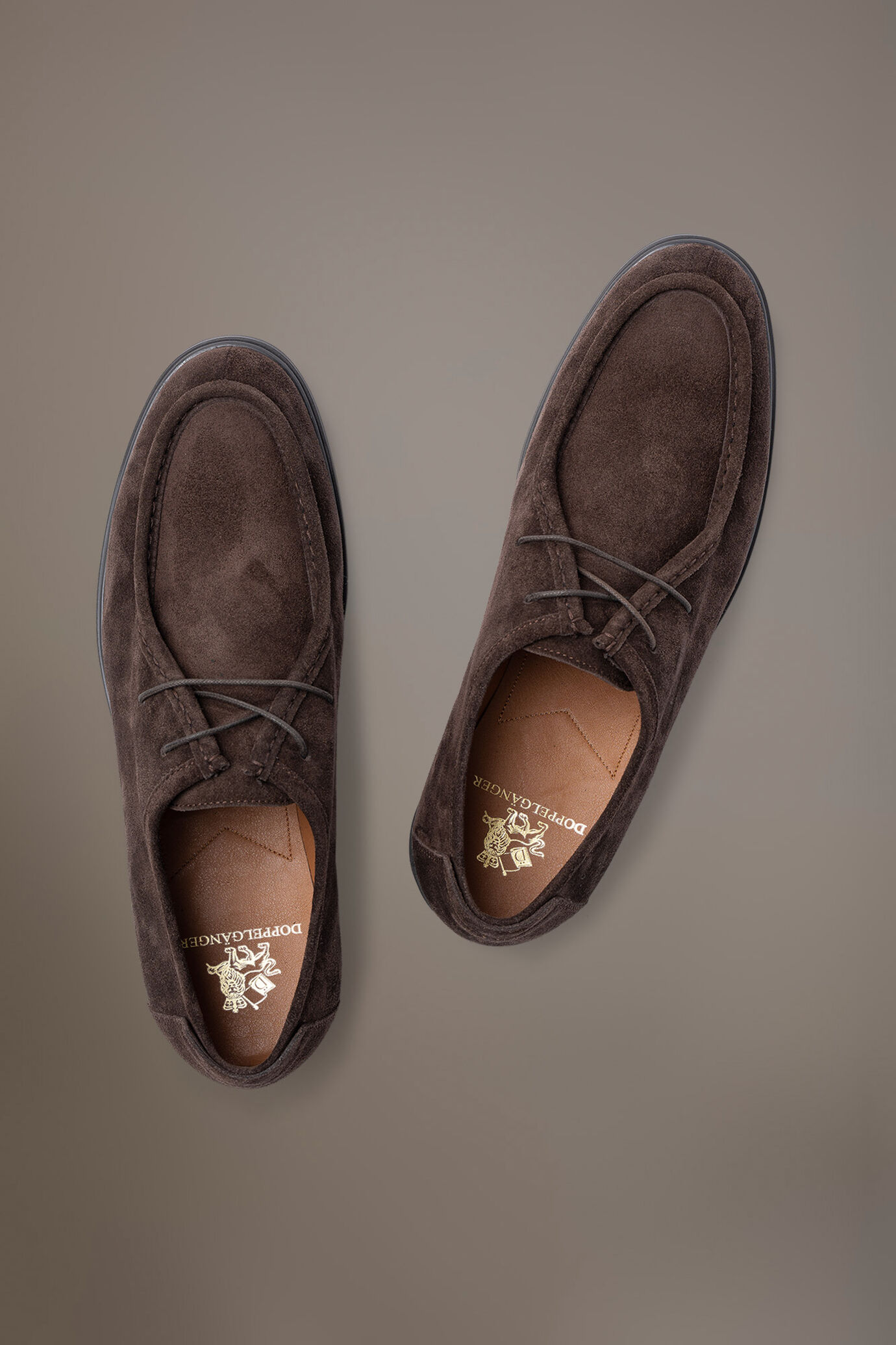 Suede ranger shoes 100% leather with rubber sole image number 3