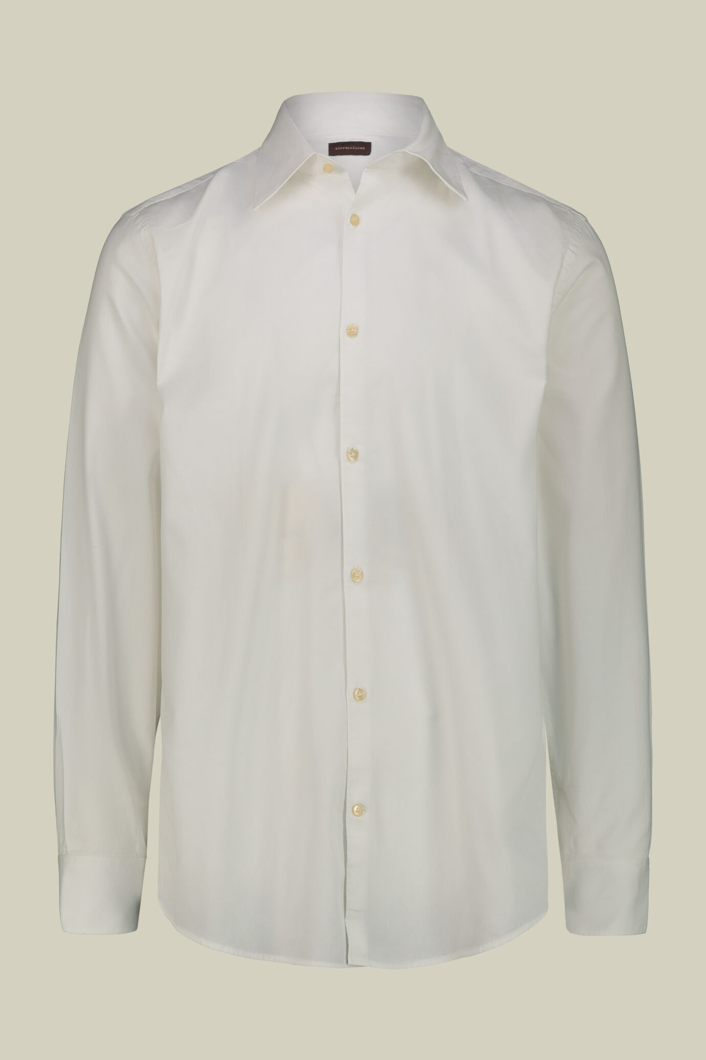 Camicia uomo casual collo classico 100% cotone tessuto gabardine comfort fit