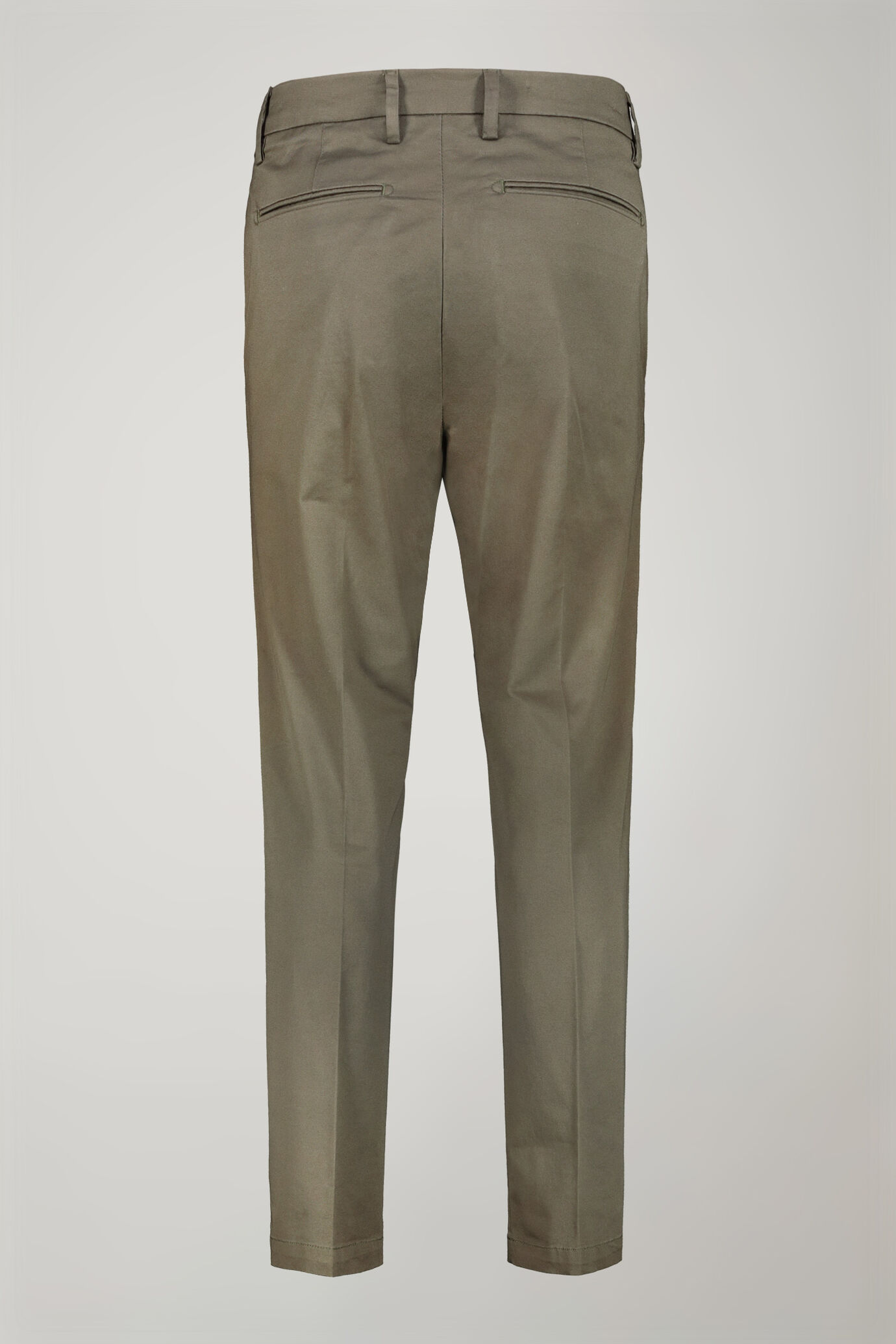 Pantalon chino classique pour homme en tissu sergé stretch coupe parfaite image number 5