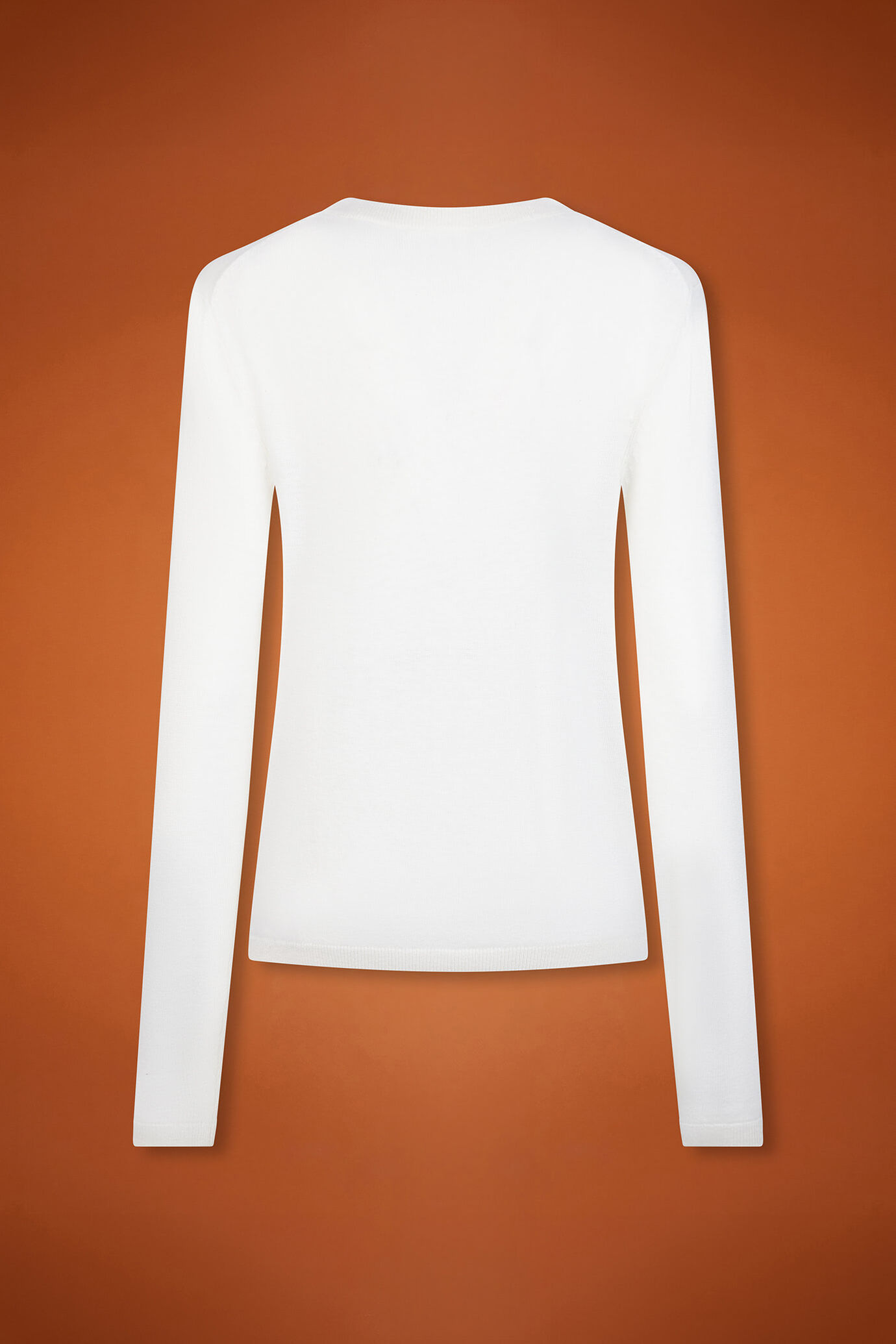 Damen-Strickjacke mit Rundhalsausschnitt aus Wolle und Kaschmir in normaler Passform image number 5