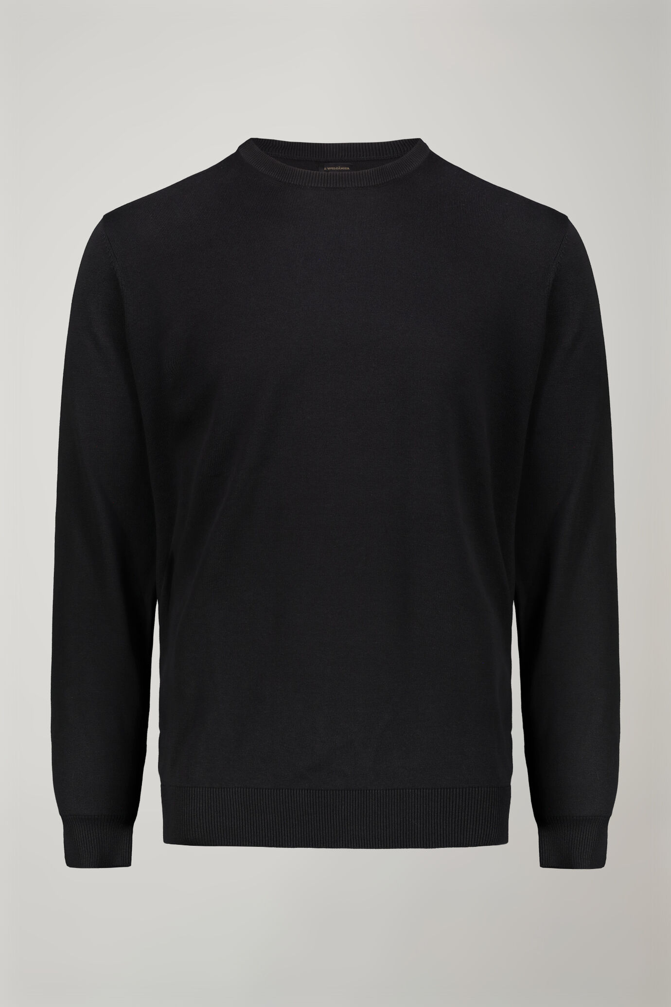 Men's Round neck sweater 100% cotton regular fit image number 4