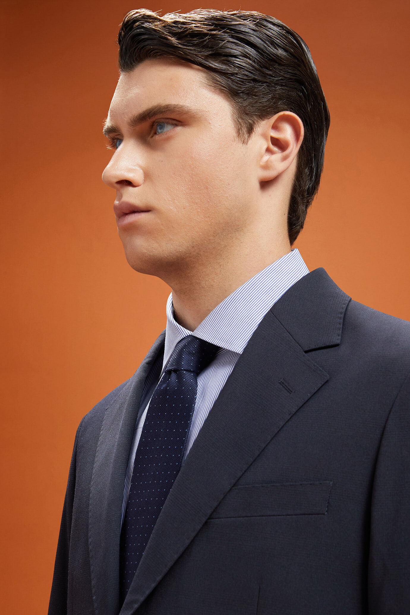 Einreihiger Herrenanzug mit Prince of Wales-Design in normaler Passform image number 3